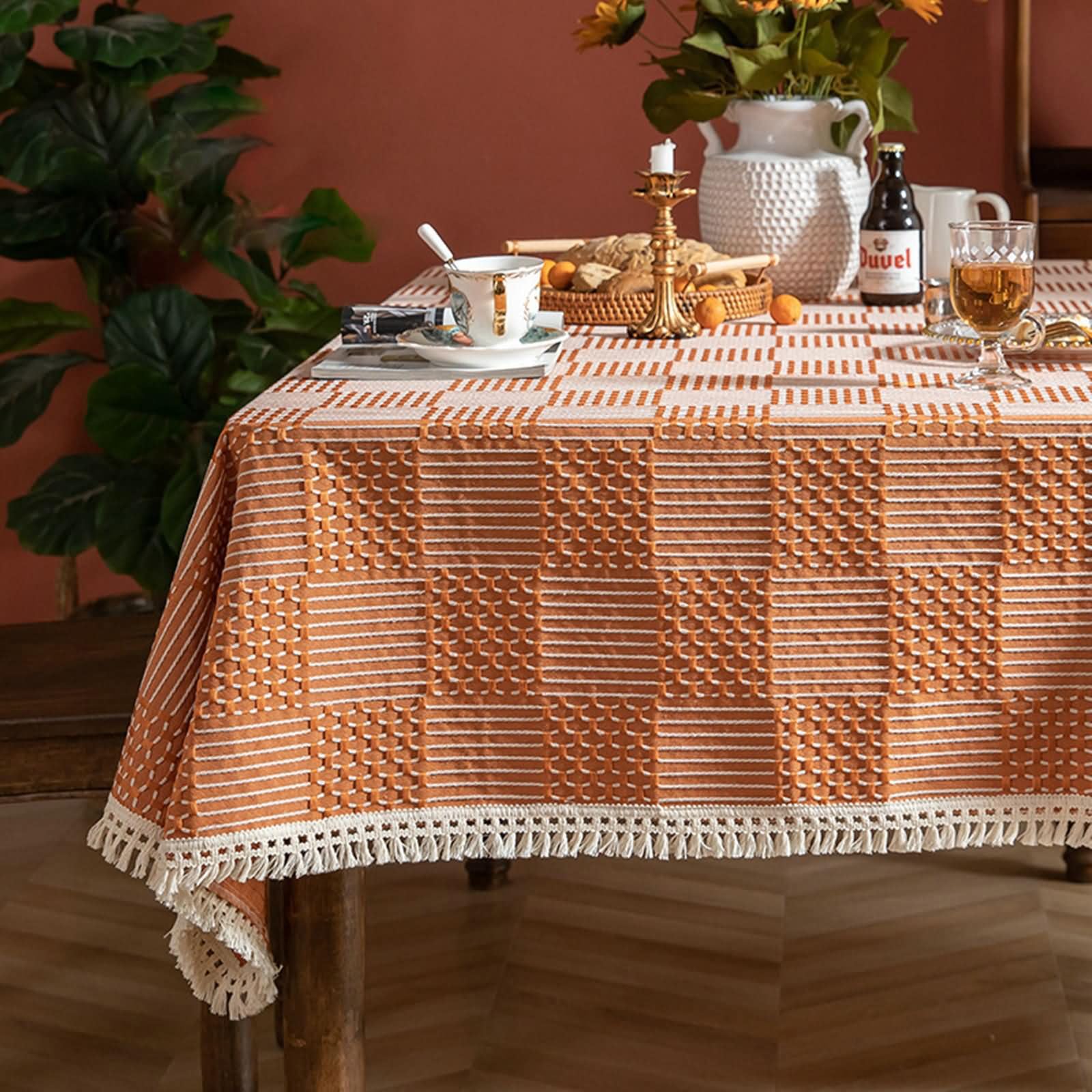 Nappe anti tache lavable en machine Beydodo 140x220 en polyester