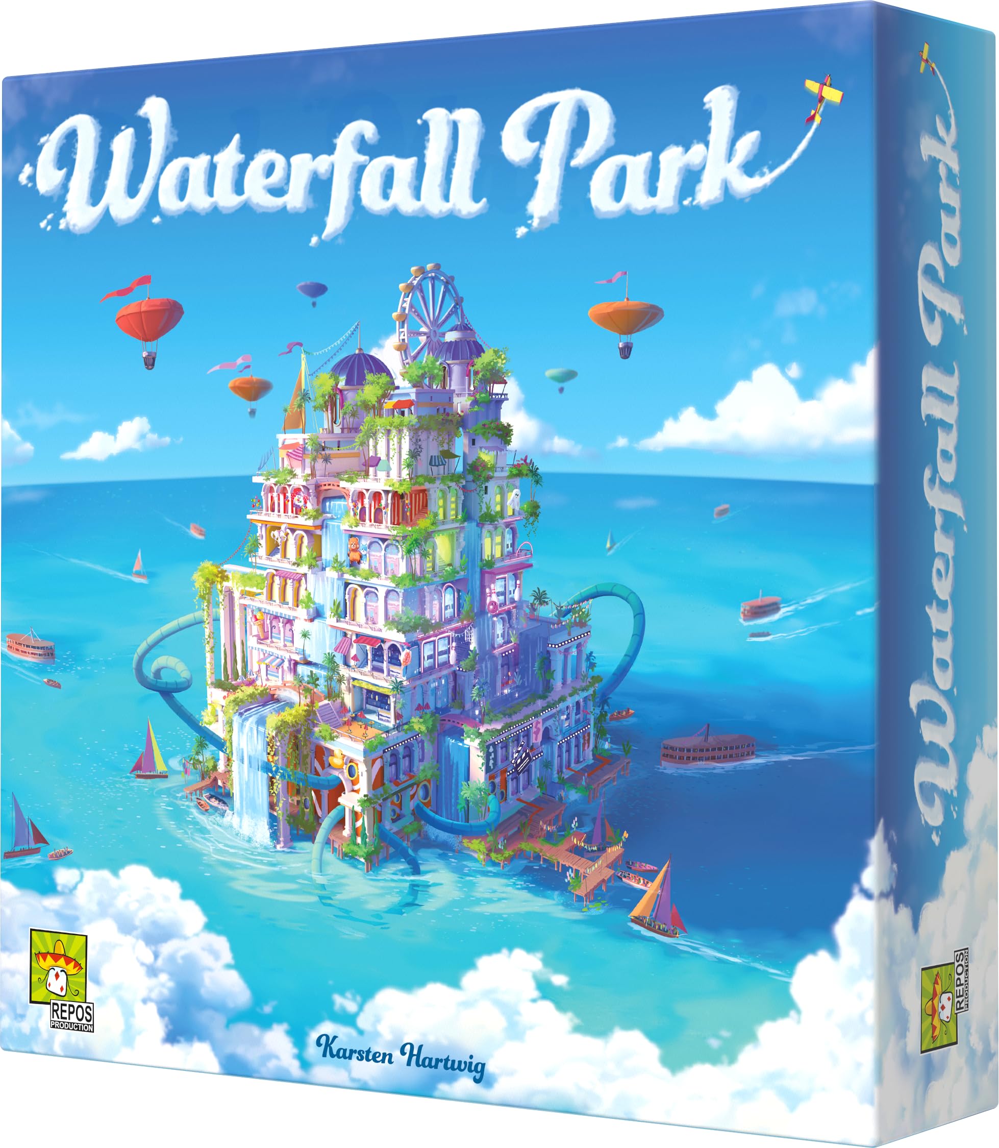 Waterfall Park - Hiszpańska i włoska gra planszowa