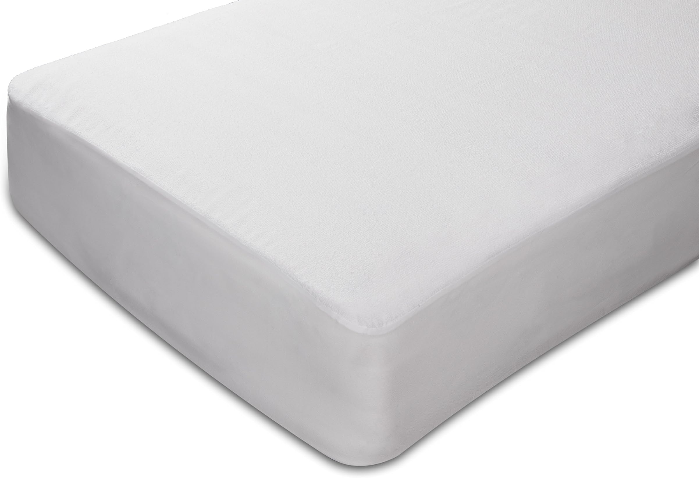 Sunlay PR04 - Waterproof, 100% Terry Cotton Mattress Protector 135 x 190/200 cm