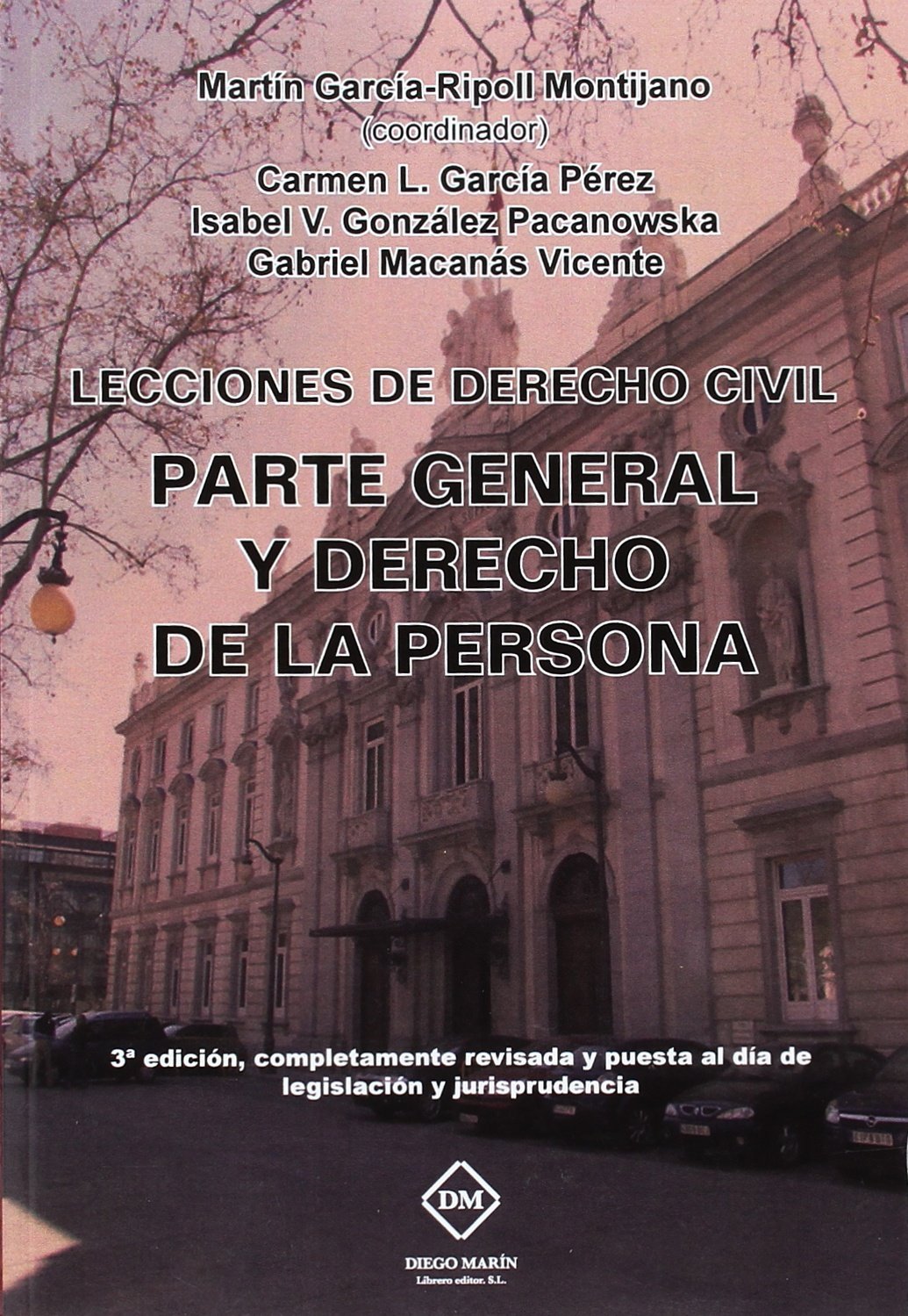 Lecciones de derecho civil: parte general y derecho de la persona
