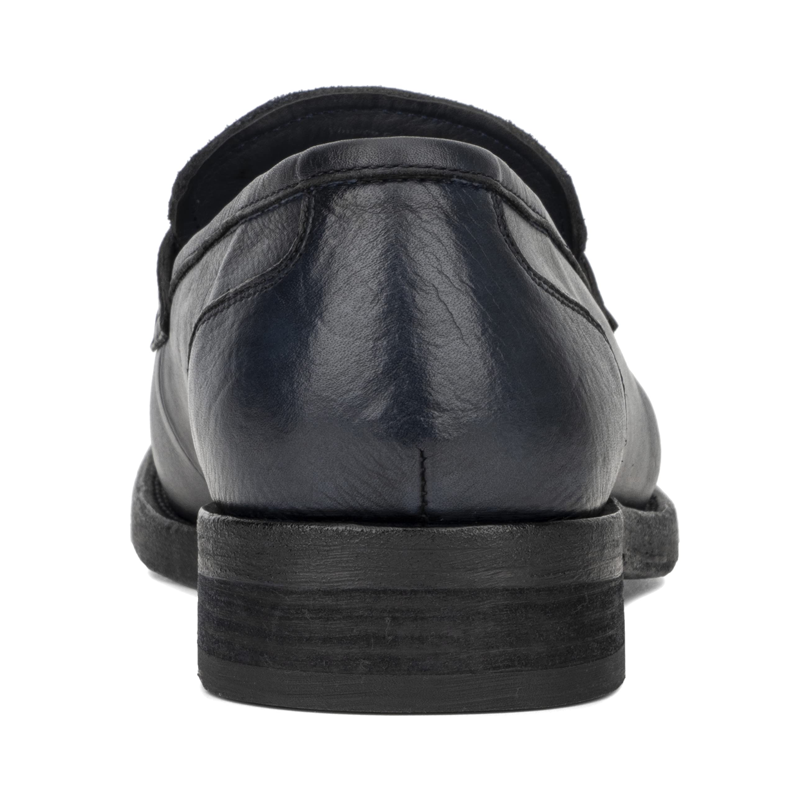 Vintage Foundry-Elegant Flat Sole, Black Leather Slip-On Loafers TMW_40TN_25_VINTAGE_FOUNDRY_DR  main image 3