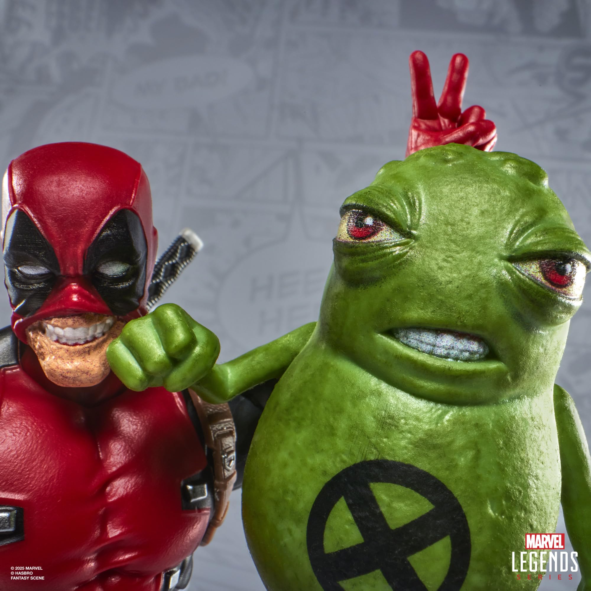Marvel Legends Maximum Series, Figura de acción de Deadpool con Doop