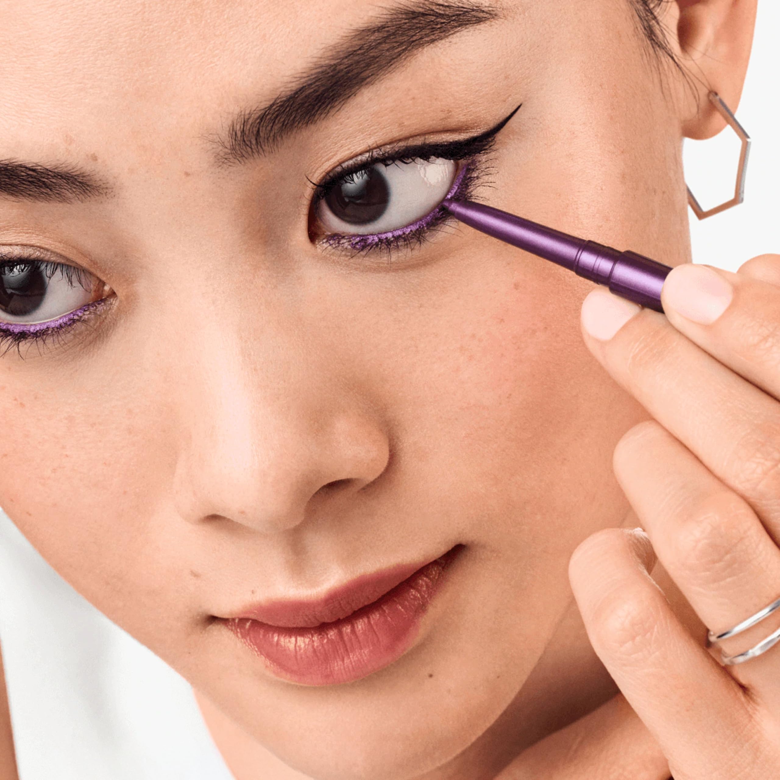 Clinique High Impact Gel Tech Eyeliner Pencil, Sparkling Amethyst, 0.35 g (Pack of 1) - Image 3