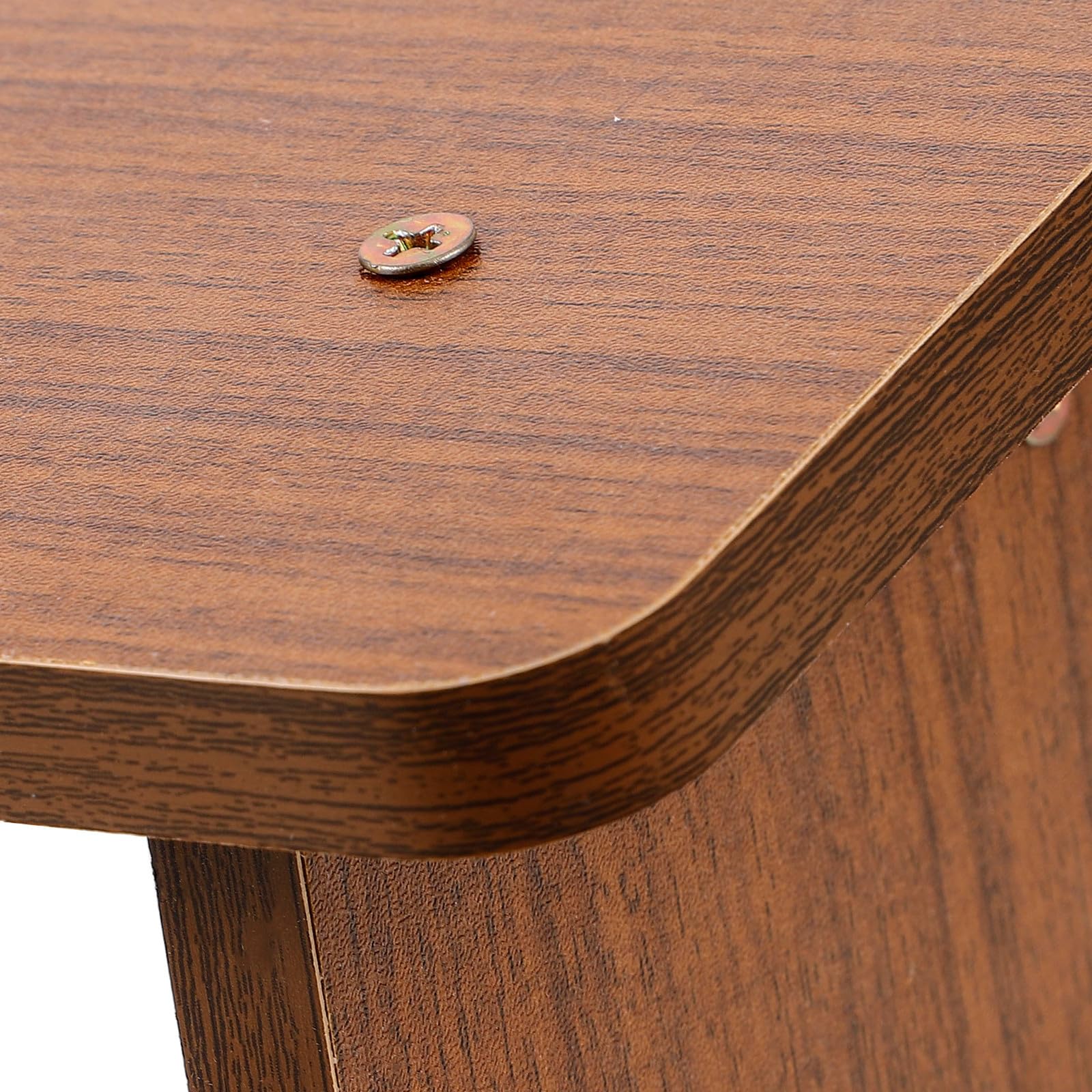 FRCOLOR Reposapiés Que Mejora la Postura y Alivia la Fatiga de Madera Diseño Simple Ergonómico para Oficina y Hogar bajo Escritorio