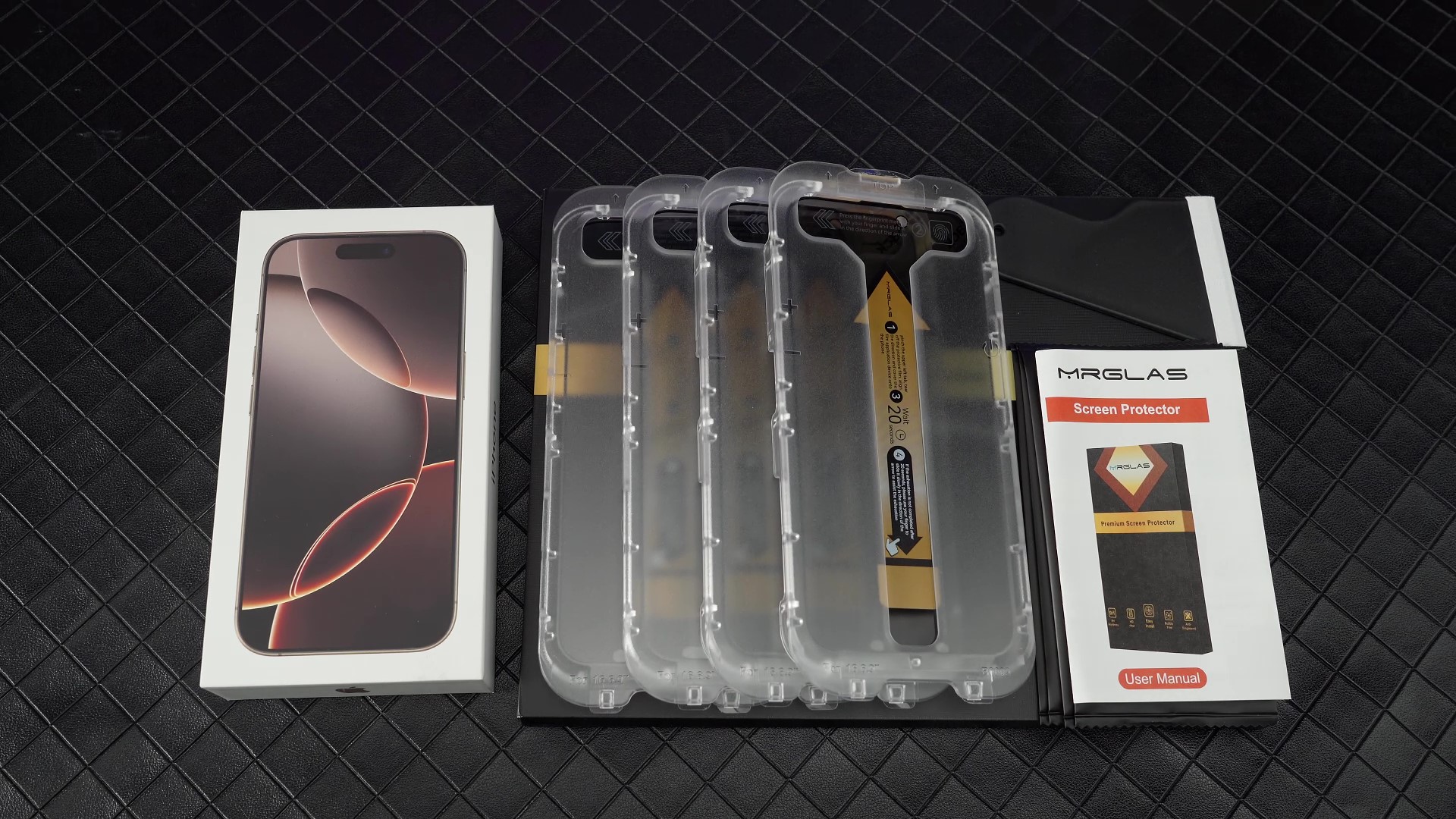 Cristal IPhone 12 5 Uds Vidrio Templado Para IPhone 16 Pro Max 14