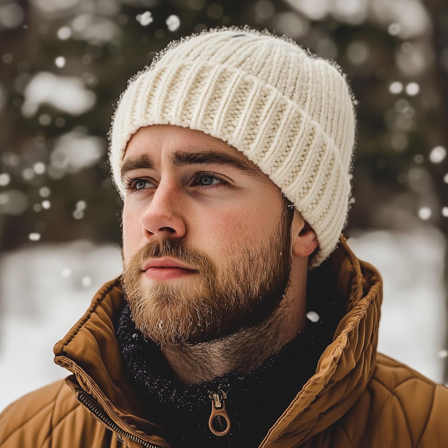 Scotamalone Beanie Hat for Women Men Knit Cuffed Cap - Image 5