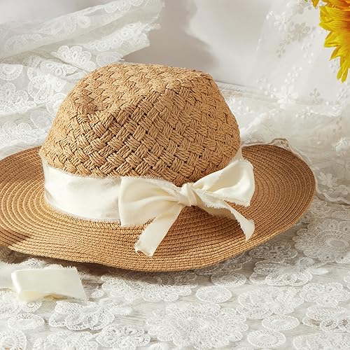 Miniatura 4 de Cinta blanca marfil para envoltura de regalos, cintas de tela deshilachada de gasa de satén de seda para manualidades, ramos de flores, decoración