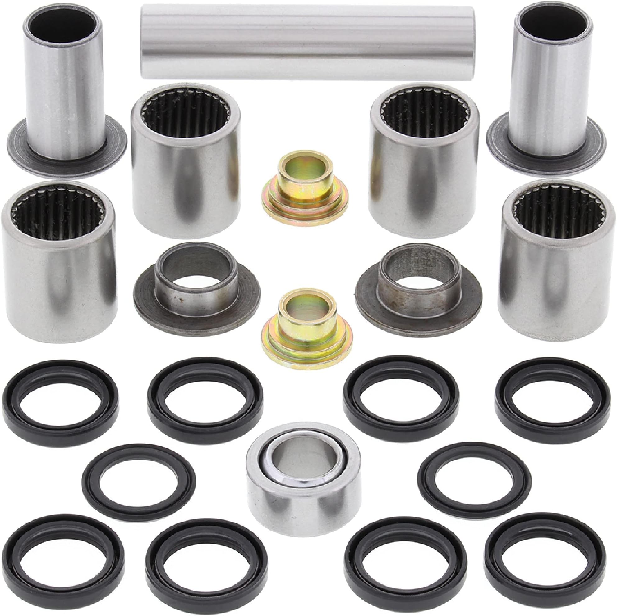 All Balls Racing 27-1088 Shock Swing Arm Linkage Bearing Seal Kit Compatible with/Replacement for Yamaha Wr250, YZ400F, Others