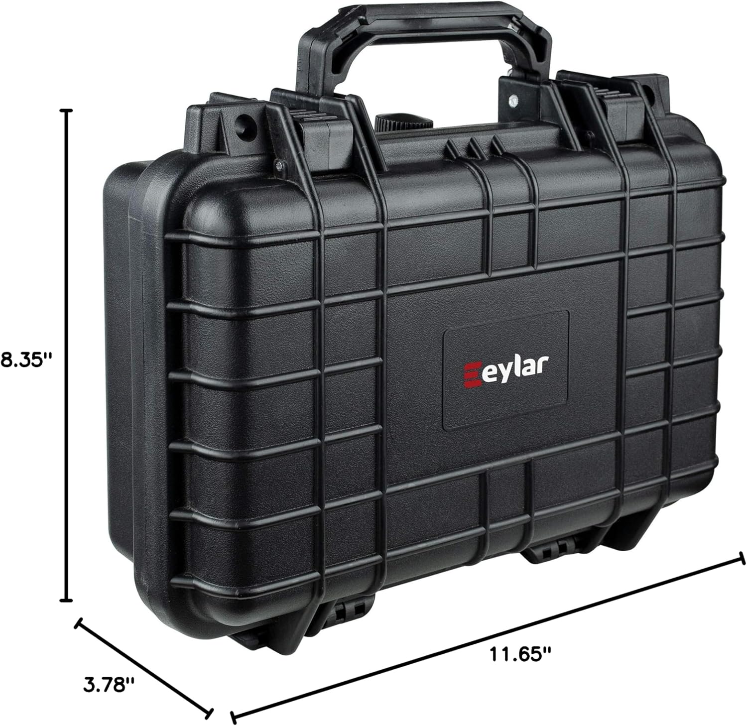 Eylar Tactical Hard Gun Case Water & Shock Proof With Foam TSA Approved 11.6 Inch 8.3 Inch 3.8 Inch - Image 9