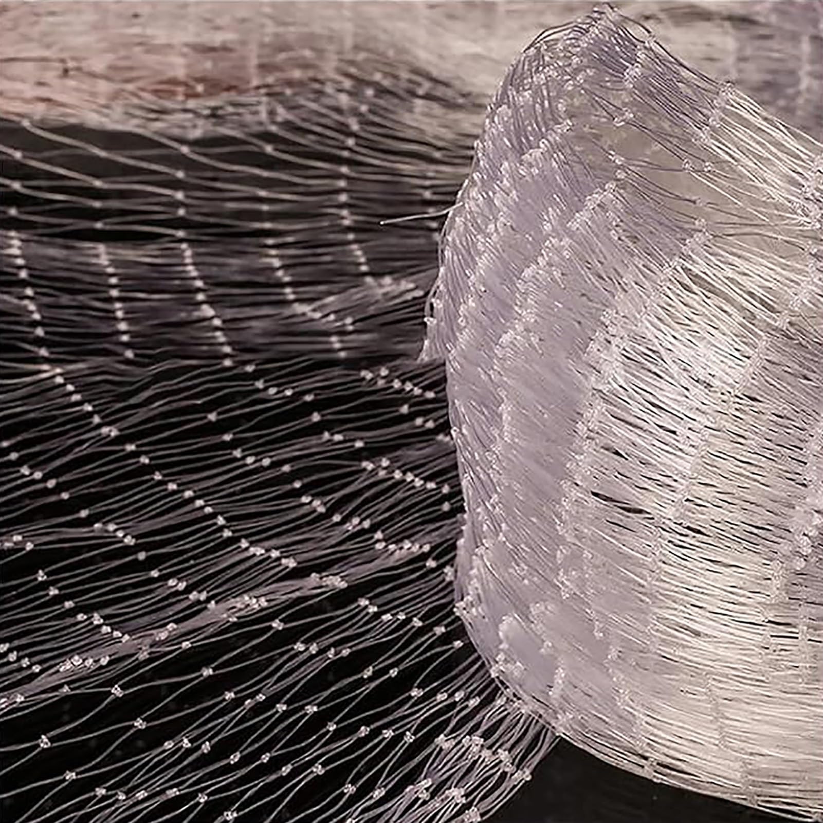 Rete di protezione riutilizzabile in nylon per uccelli, giardino, per alberi da frutto, pollame e cervi, 2 cm x 10 m, ideale per uso esterno