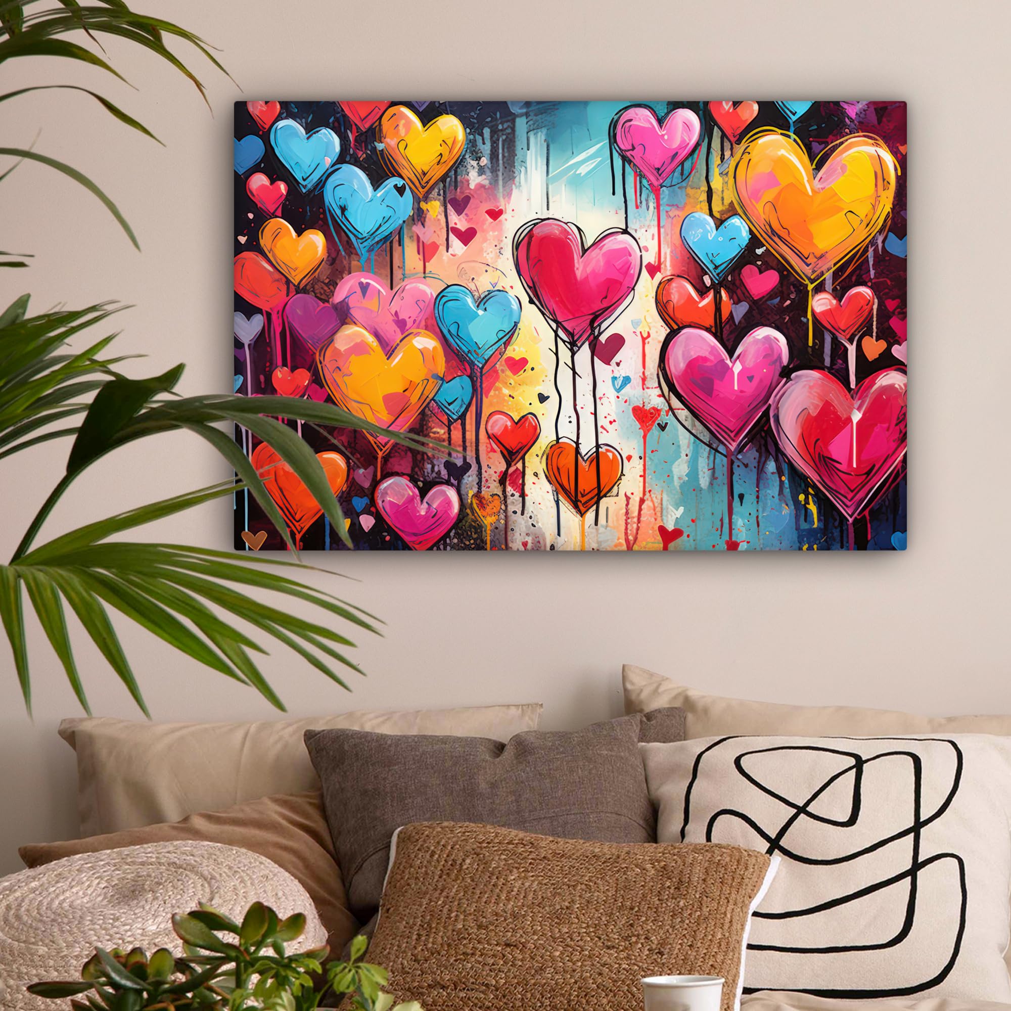 MuchoWow© Canvas Schilderij 60x90 cm Kamer Decoratie Woonkamer Schilderijen Slaapkamer Room Decor Wanddecoratie Wall Art Painting Olieverf - Vrouw - Wijn MuchoWow© Canvas Schilderij 60x90 cm Kamer Decoratie Woonkamer Schilderijen Slaapkamer Room Decor Wanddecoratie Wall Art Painting Olieverf - Vrouw - Wijn