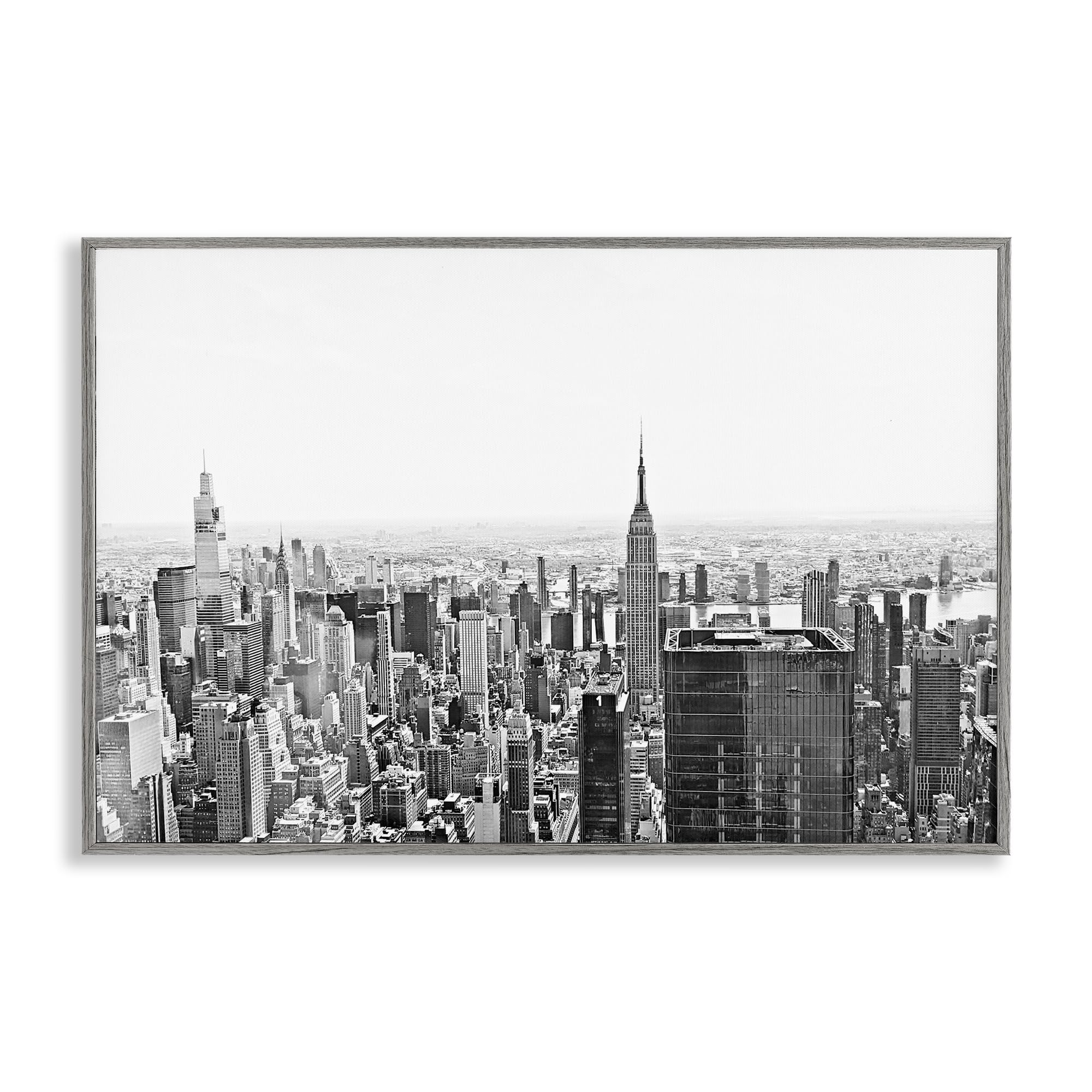 'New York City Scape View'| Framed Giclee Art