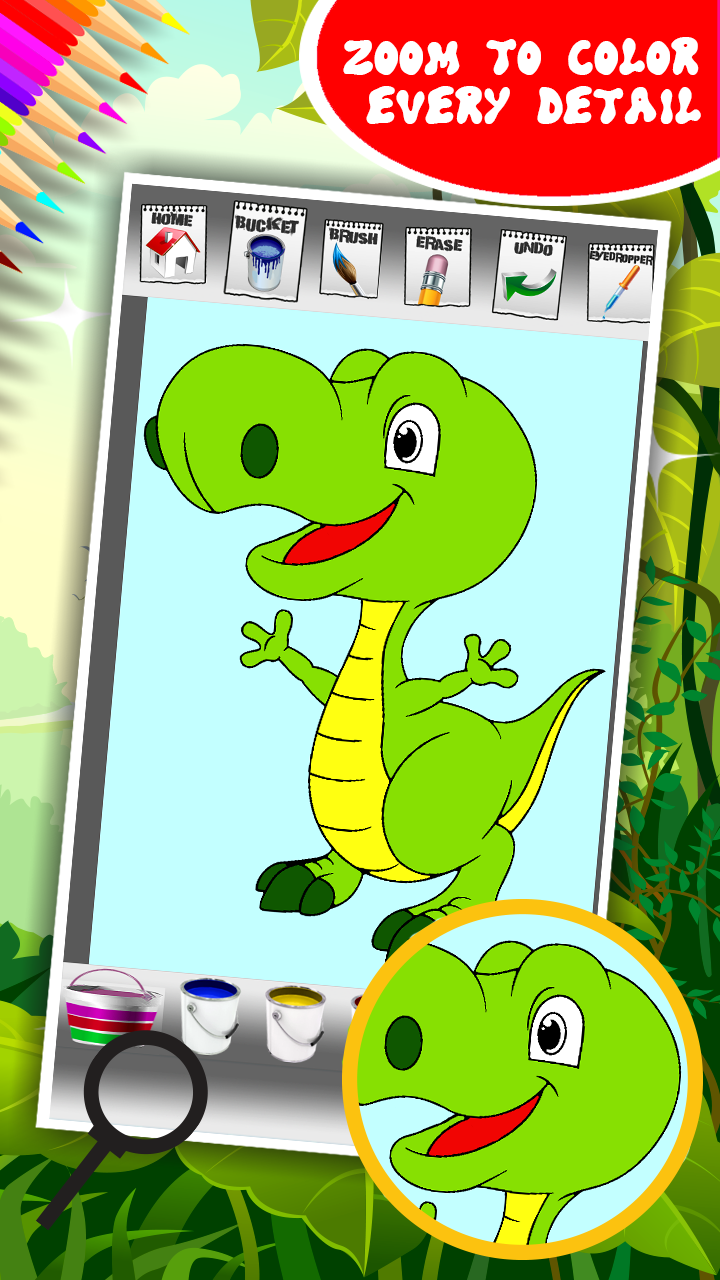 Dinosaurier-Malbuch:Amazon.de:Appstore for Android