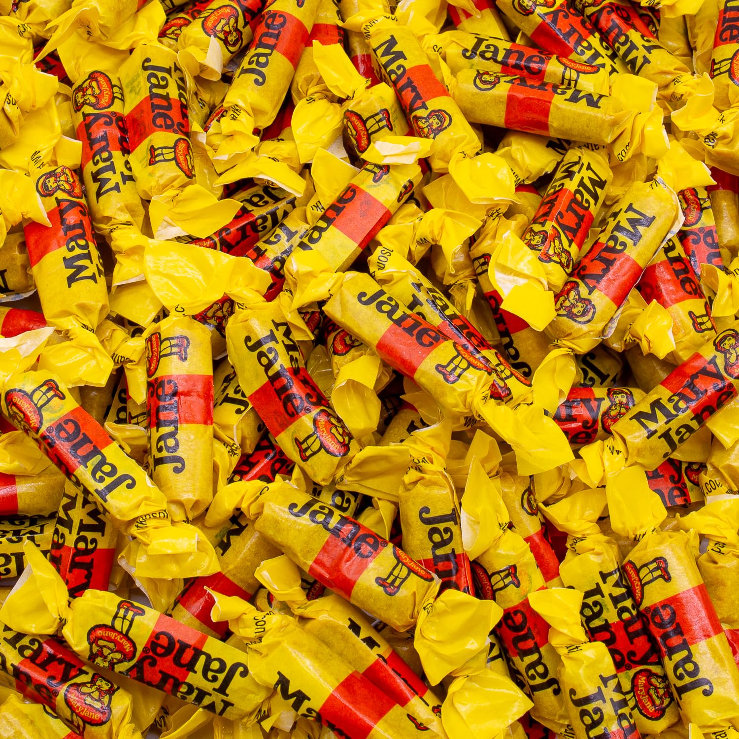 Old Fashioned Candy 1 lb – Original Peanut Butter Taffy, Bulk, Individually Wrapped, Bite Size