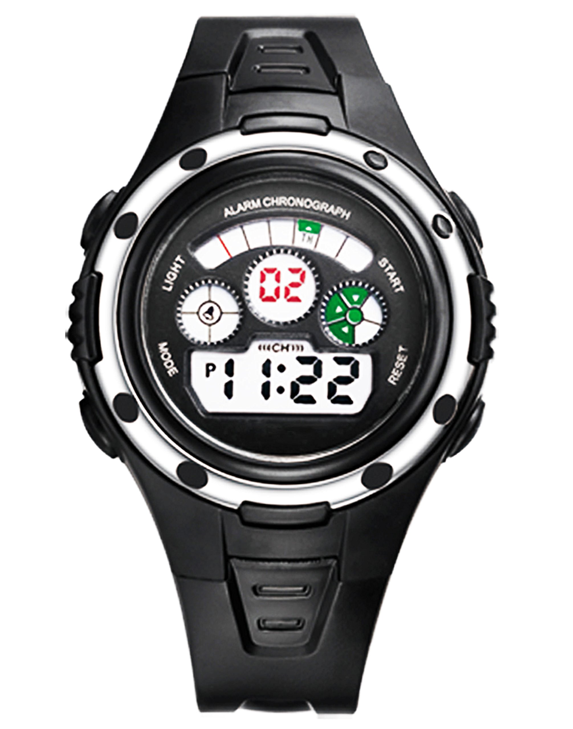 DIRAY Digital 3-Eye dial Alarm Chronograph Cold Backlight Feature Sports Watch for Kids-DMR-EF58095-1 (B07CKGVV7W) Amazon Price History, Amazon Price Tracker