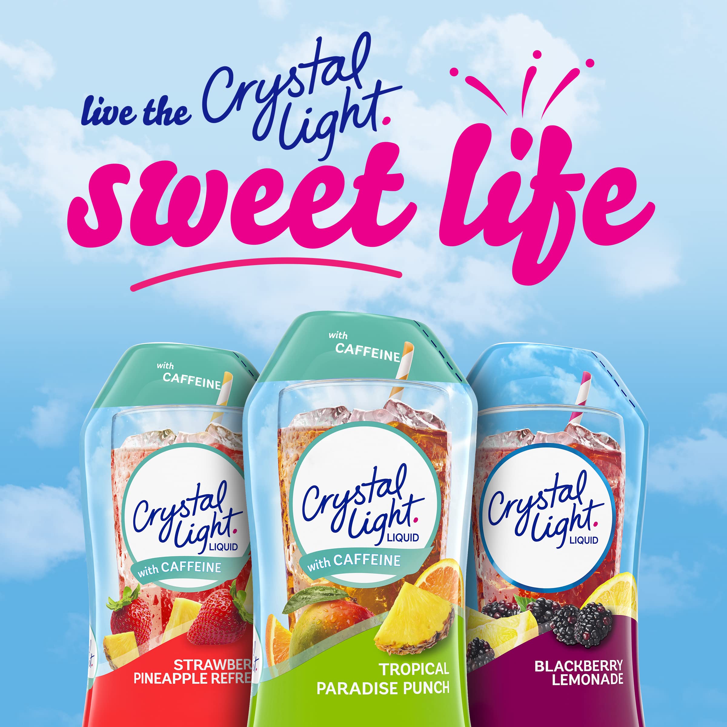 Buy Crystal Light SugarFree Zero Calorie Liquid Water Enhancer with