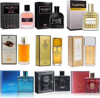Men's Cologne Sampler Set (100ml Each*9PCS) | Luxury Fragrance Variety Pack for Men | Woodsy, Citrus, Spicy & Fresh Scents | Gift Ready Collection(Combo Set S)