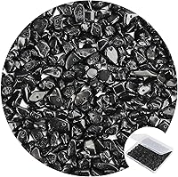 Vista 34 de 456 cuentas de piedra natural con chip natural, piedras preciosas multicolor irregulares de 0.31 a 0.315 pulgadas, piedras preciosas sueltas