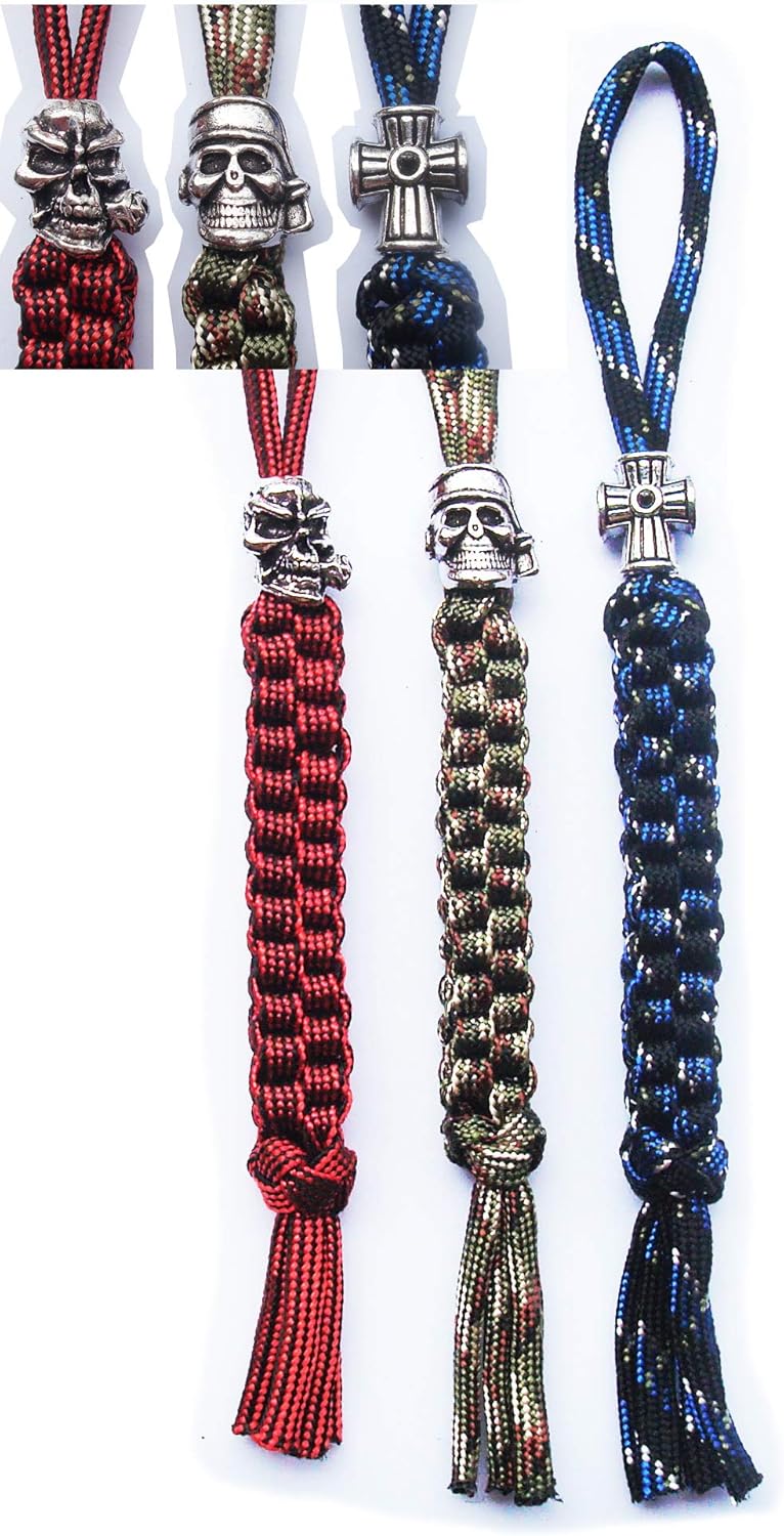 Unleash Adventure: EDC Paracord Lanyard Review with Skull Pendant