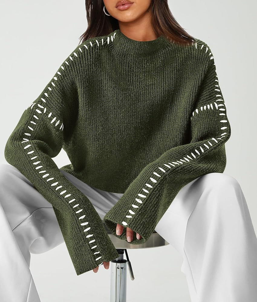 レディースウェア Sesame Playhouse Cashmere Sweater |WOMEN Heather Zest | Cashmere Crew Neck Sweater | Pure Collection