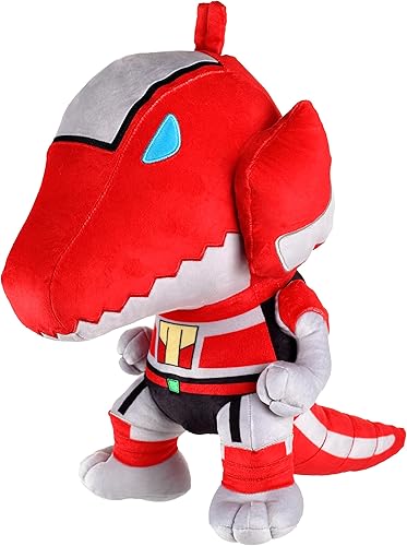 Miniatura 1 de Power Rangers - Juguete de peluche Tyrannosaurus Dinozord, producto con licencia oficial
