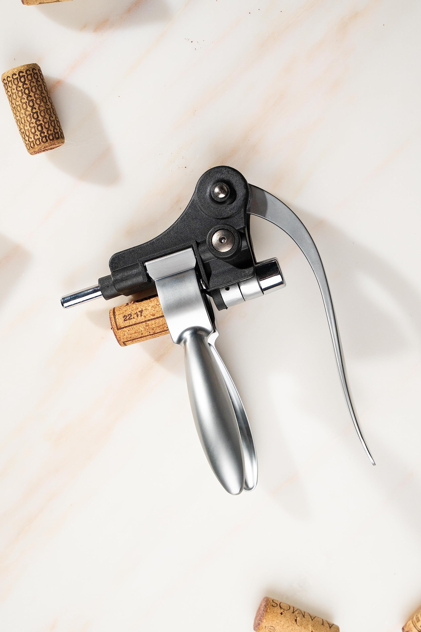 Amazon.co.jp: The Wine Chic レバーワインオープナーコルクスクリュー