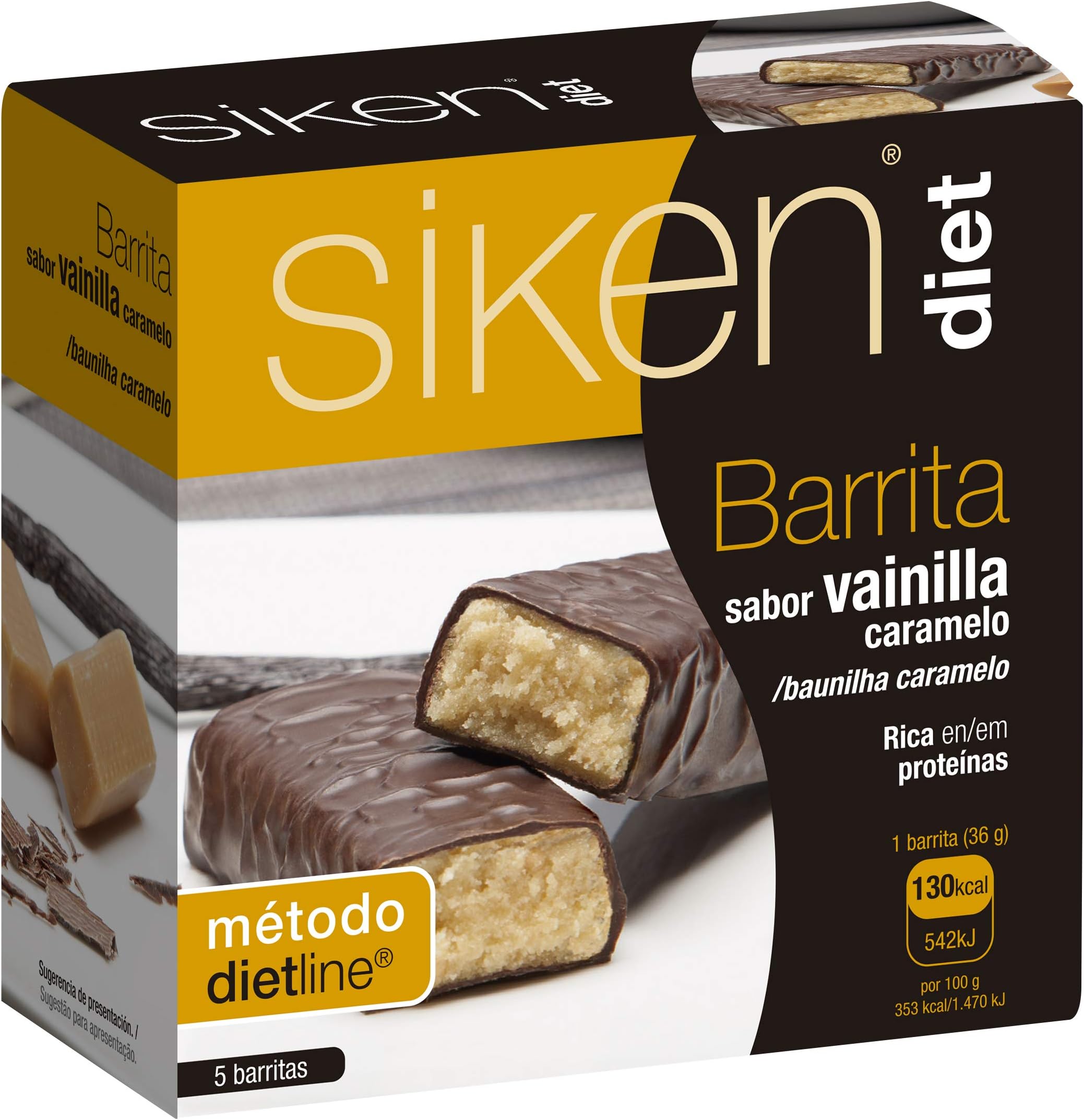 SIKEN DIET BAR Vanilla 5 U 36 G