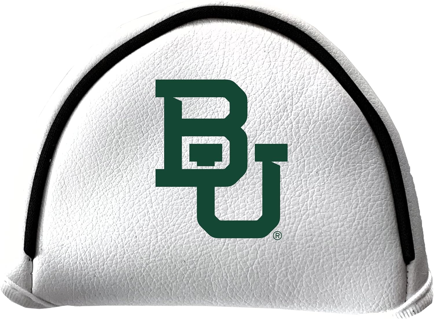 Team Golf NCAA Baylor Putter Cover - Mallet (White) - Printed Team Golf NCAA Putter Cover - Mallet White, Fits Most Mallet Putters, Easily Slips on and Secures with Velcro Closure