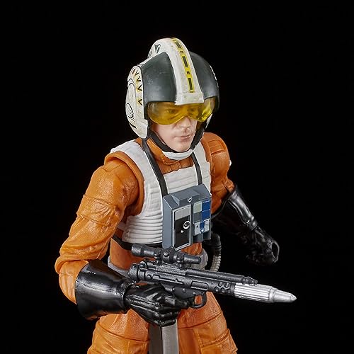 Miniatura 2 de STAR WARS The Black Series Wedge Antilles Toy 6" Scale The Empire Strikes Back Figura de acción coleccionable, niños a partir de 4 años