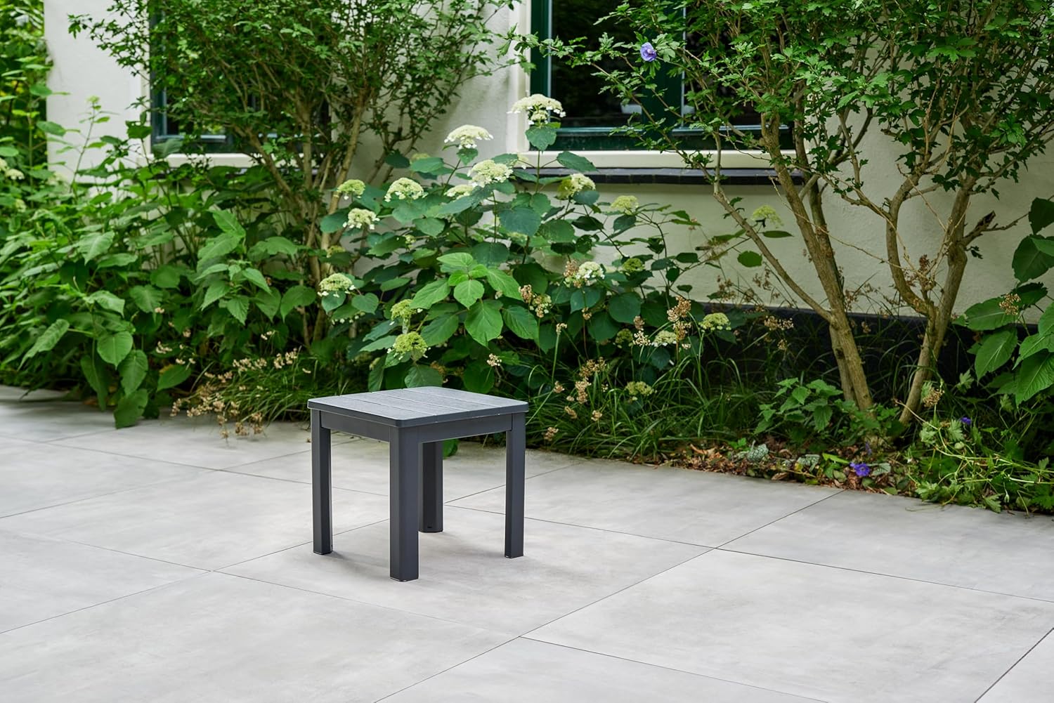 Keter Outdoor Chaise Side Table - Graphite