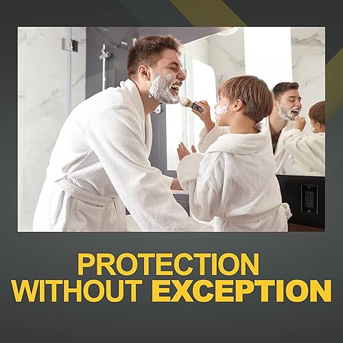 Miniatura 5 de Faith Paquete de 10 Tomas GFCI de 15 A, listado ETL, receptáculos dúplex GFI no resistentes a manipulaciones con indicador LED, interruptor de