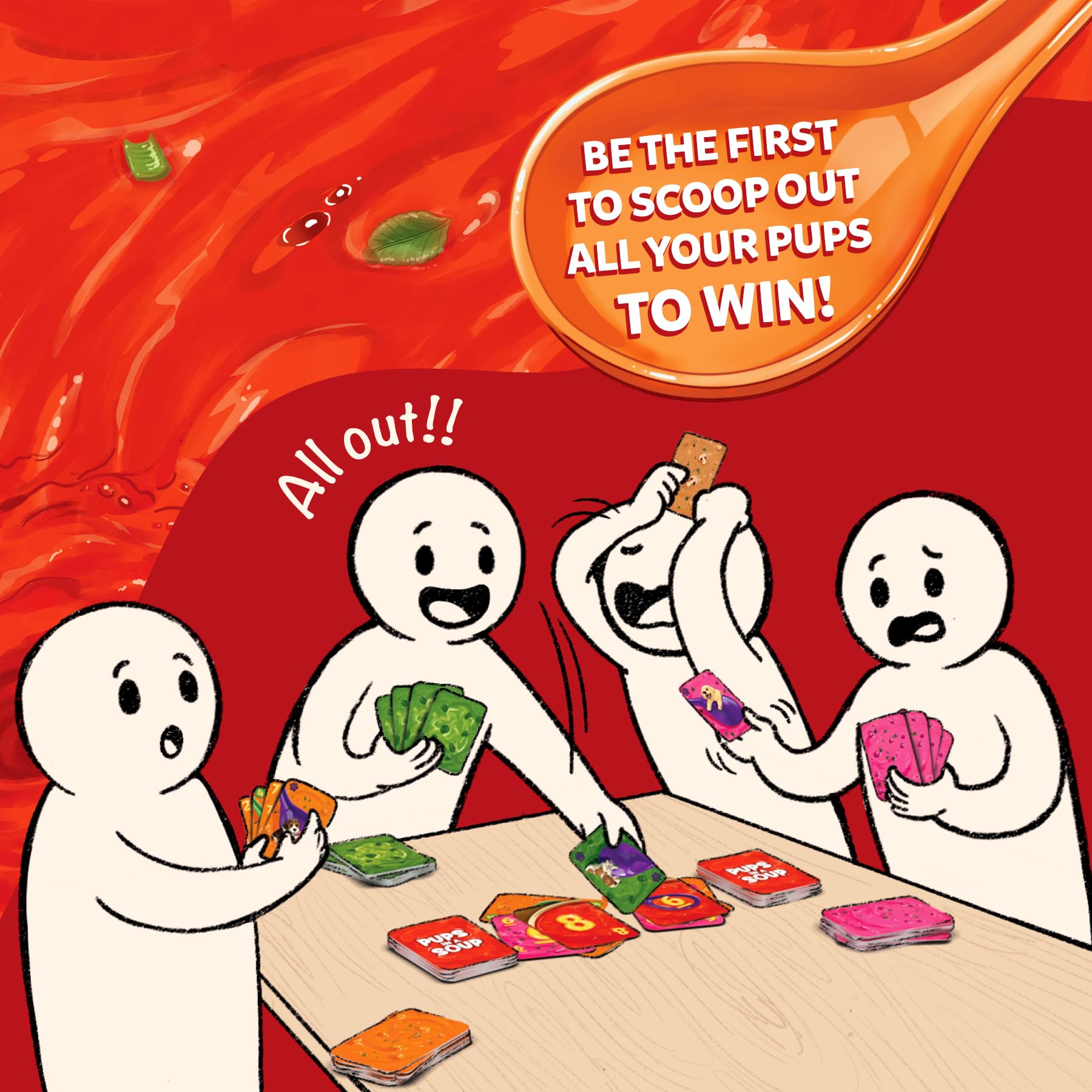 Skillmatics Card Game, Pups in a Soup, Hilarious, Fast-paced, Family Party Game, Perfect for Game Nights Gifts for Girls Boys - Image 4