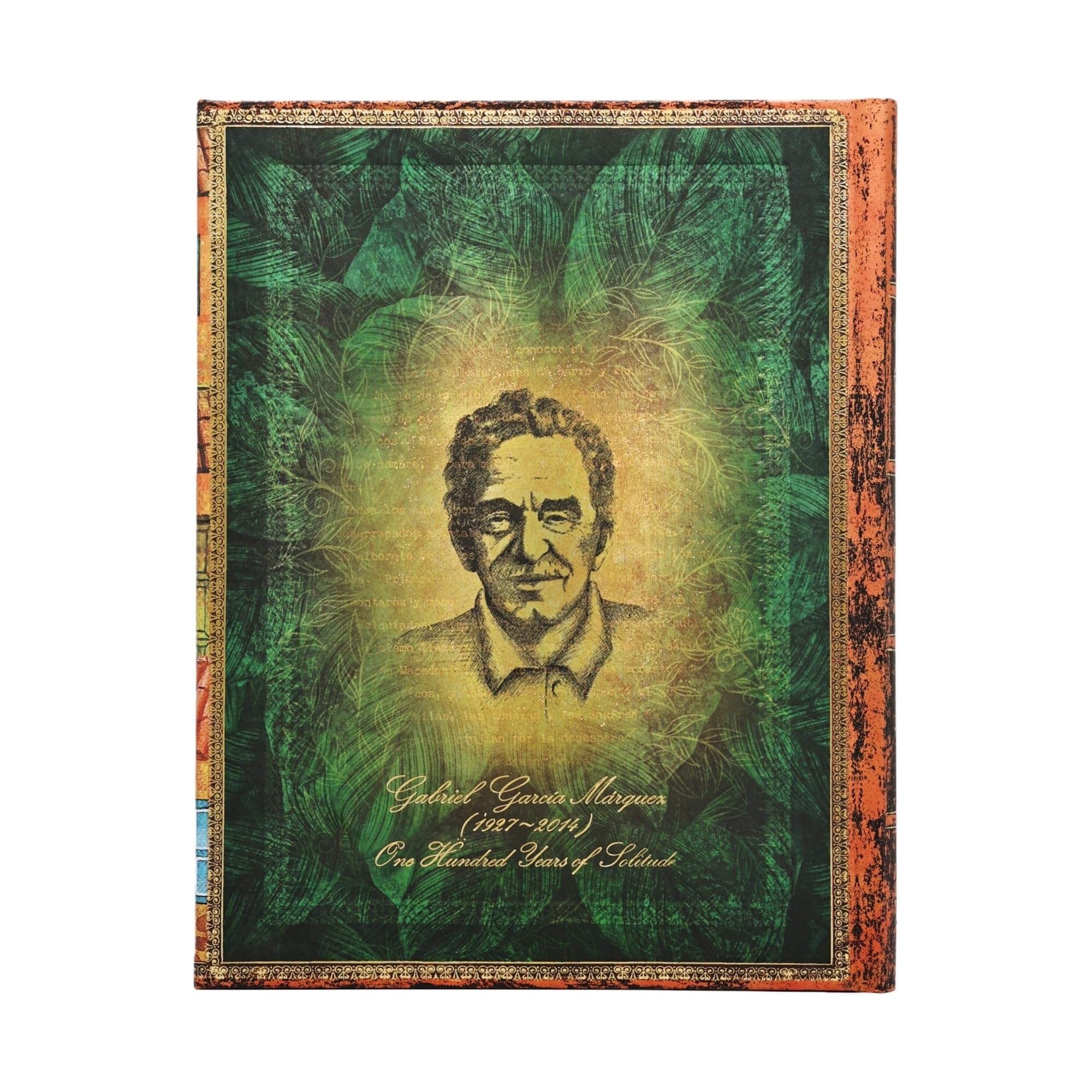 Garcia Marquez, One Hundred Years of Solitude (Embellished Manuscripts Collection) Ultra Lined Hardcover Journal (Elastic Band Closure)