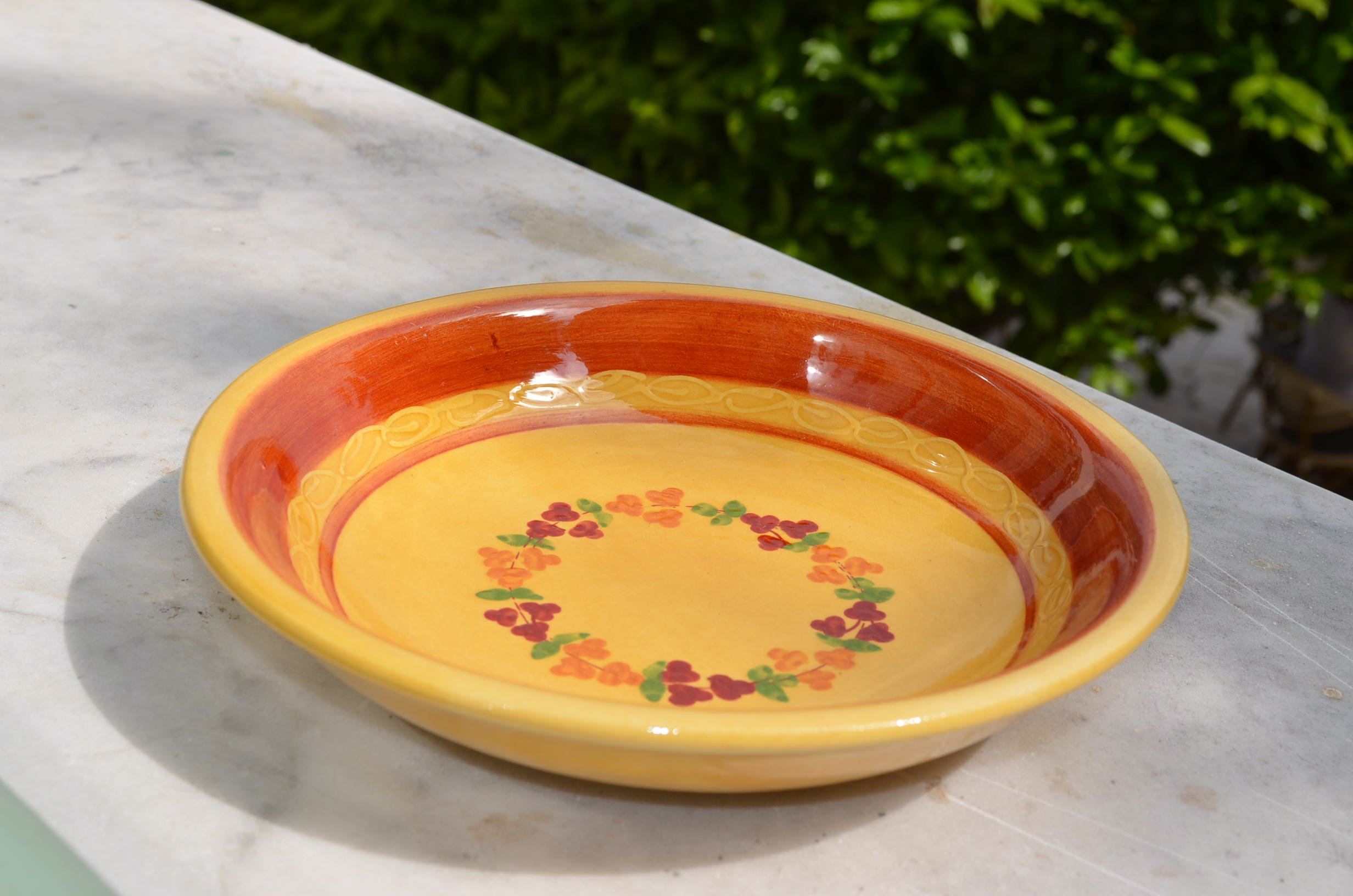 Amazon.co.jp: 南フランス プロヴァンス陶器 食器 スープ皿 SORMIOU