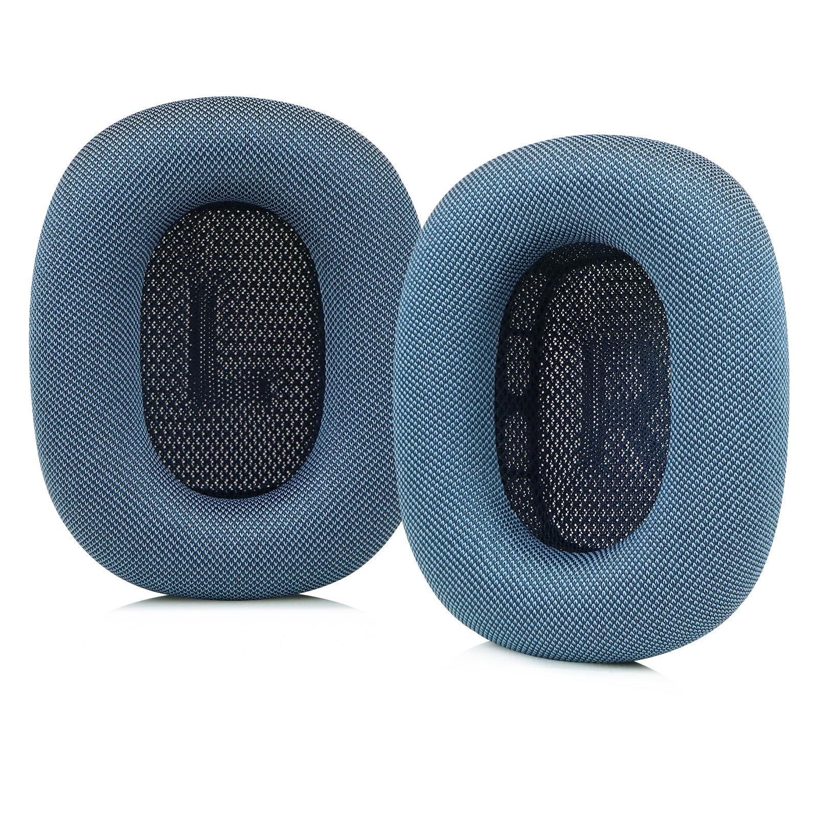 SINOWO Upgraded Ear Cushions for Apple AirPods Max Headphones, Silica Gel Mesh Fabric Replacement Ear Pads Cover with Memory Foam and Magnet,Closer to