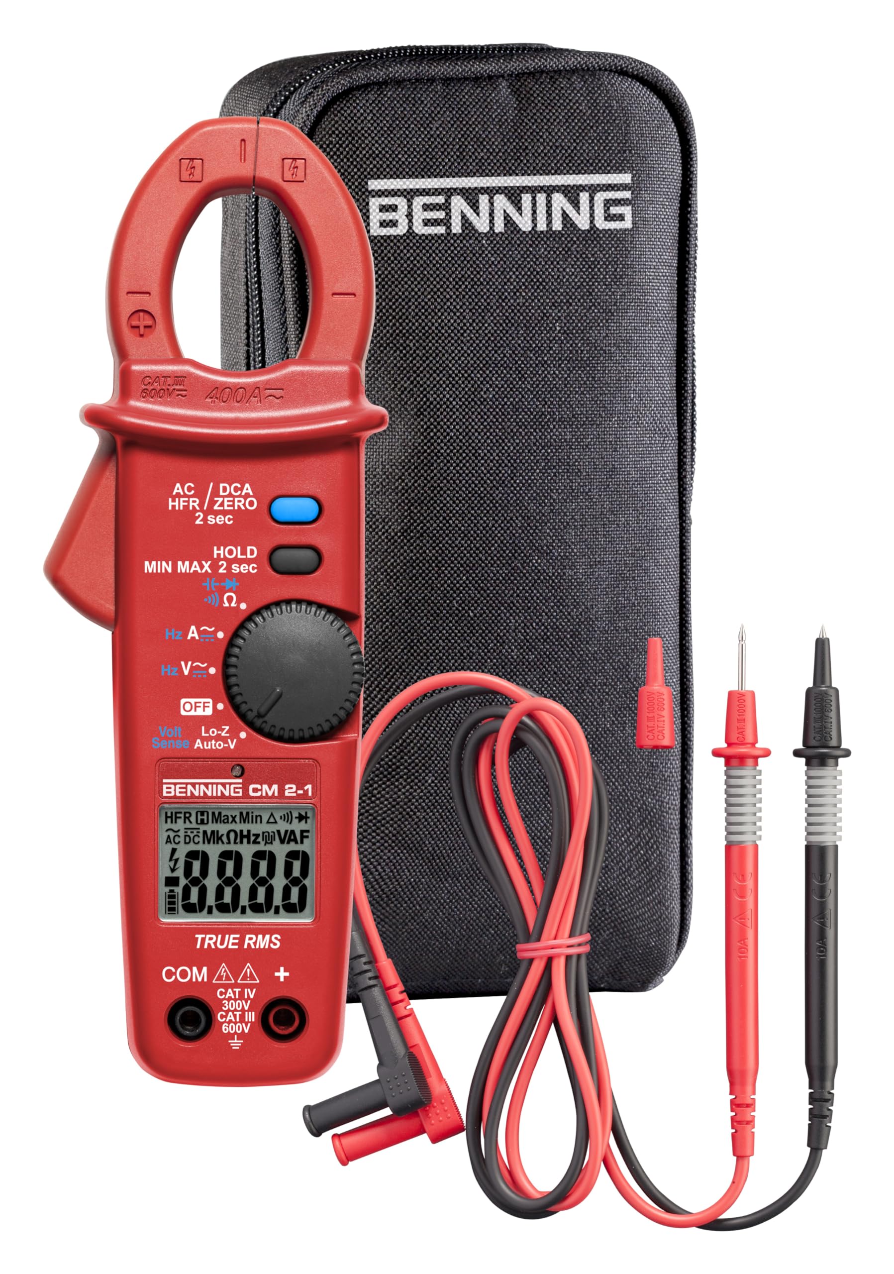 Benning CM 2-1 TRUE RMS Stromzangen-Multimeter (044689)