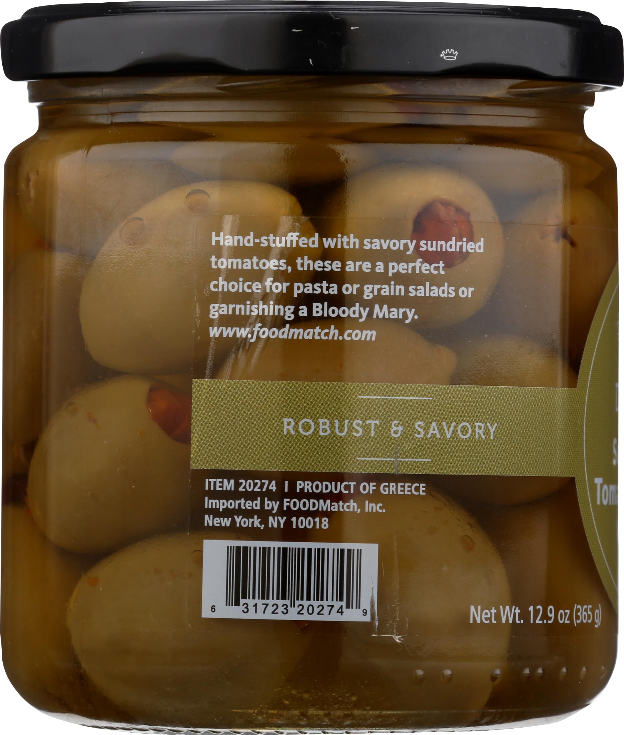 Amazon.com: Divina Olives Stuffed with Sundried Tomatoes, 7.8