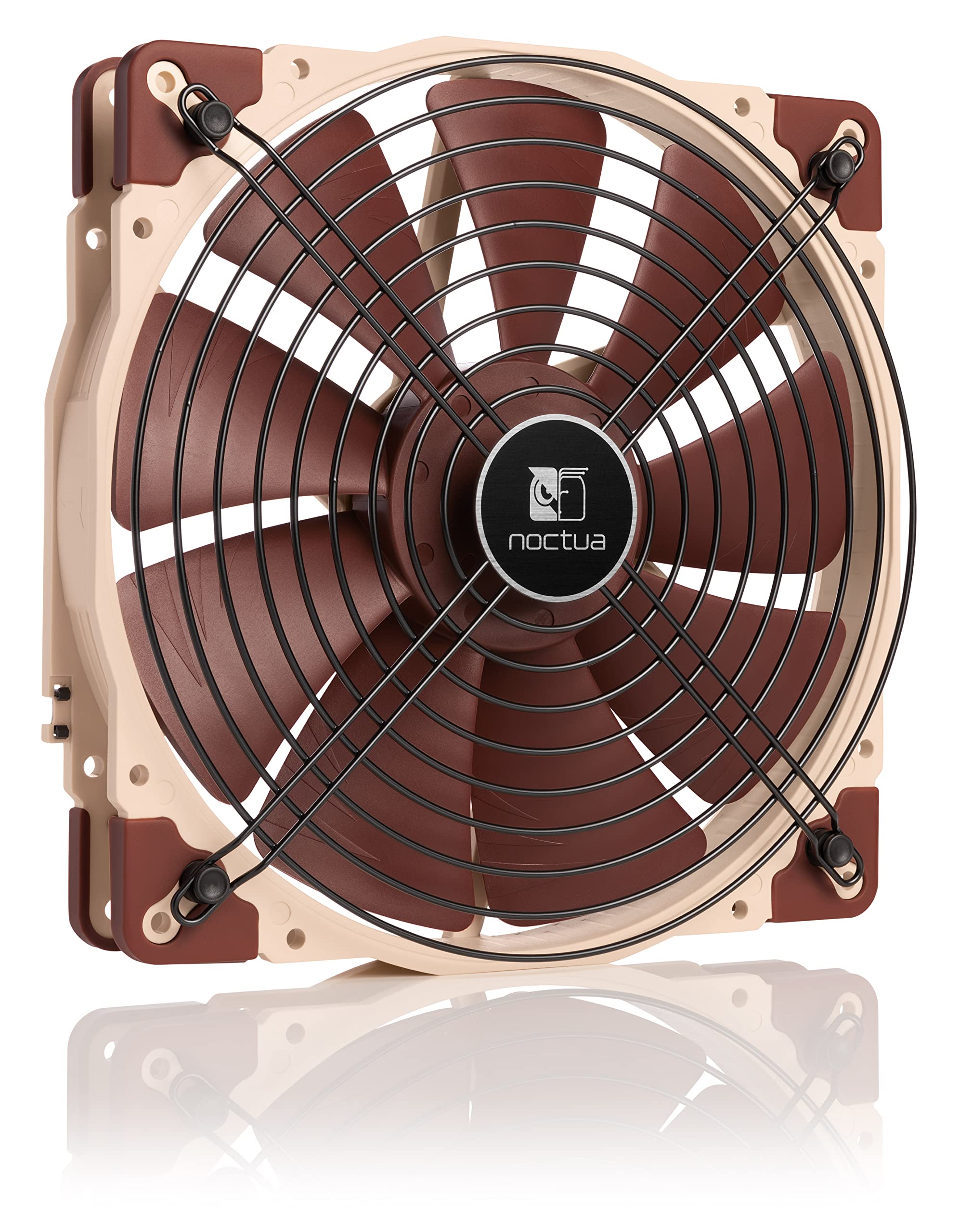 Noctua NA-FG1-20 Sx2, Grilles pour Ventilateurs 200 mm (Kit de 2, Noir)