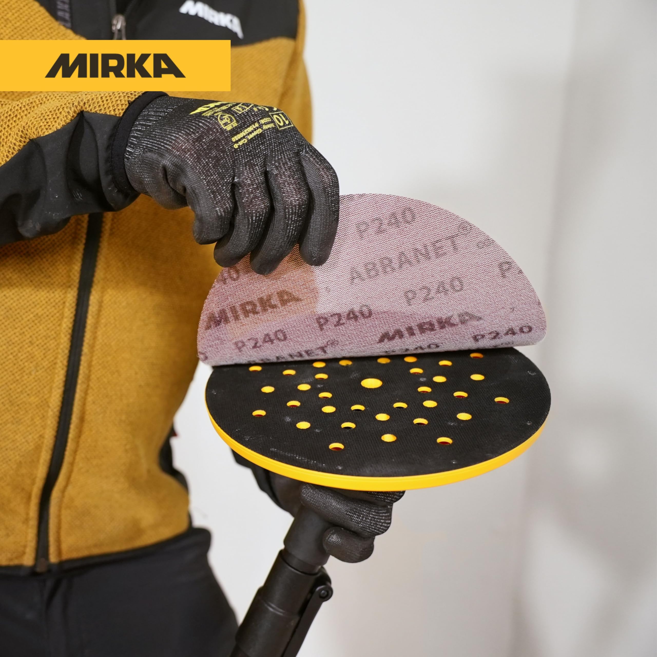 Mirka Asta telescopica regolabile 1,1 m - 1,8 m/Per levigatrice manuale DecoSander/Per la finitura liscia di pareti e soffitti, cartongesso, lavori di dettaglio / 8393000001