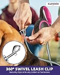 Emperor Pets 5m Retractable Dog Leash for Large Dogs Pink - Holds up to 50KG, Long Dog Leash for Big Dogs, Heavy Duty Dog Leash Retractable, Dog Leashes for Large Breed Dogs -PK16