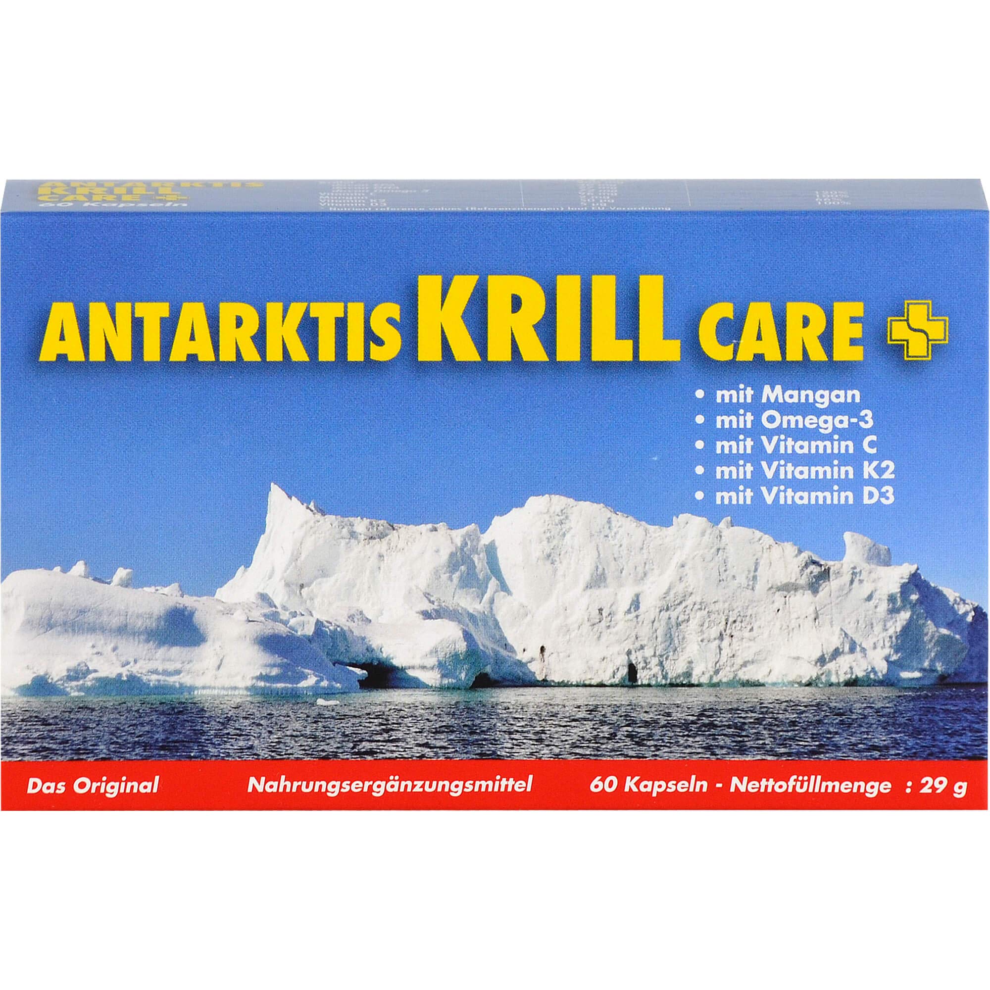 Antarktis Krill Care Kapseln