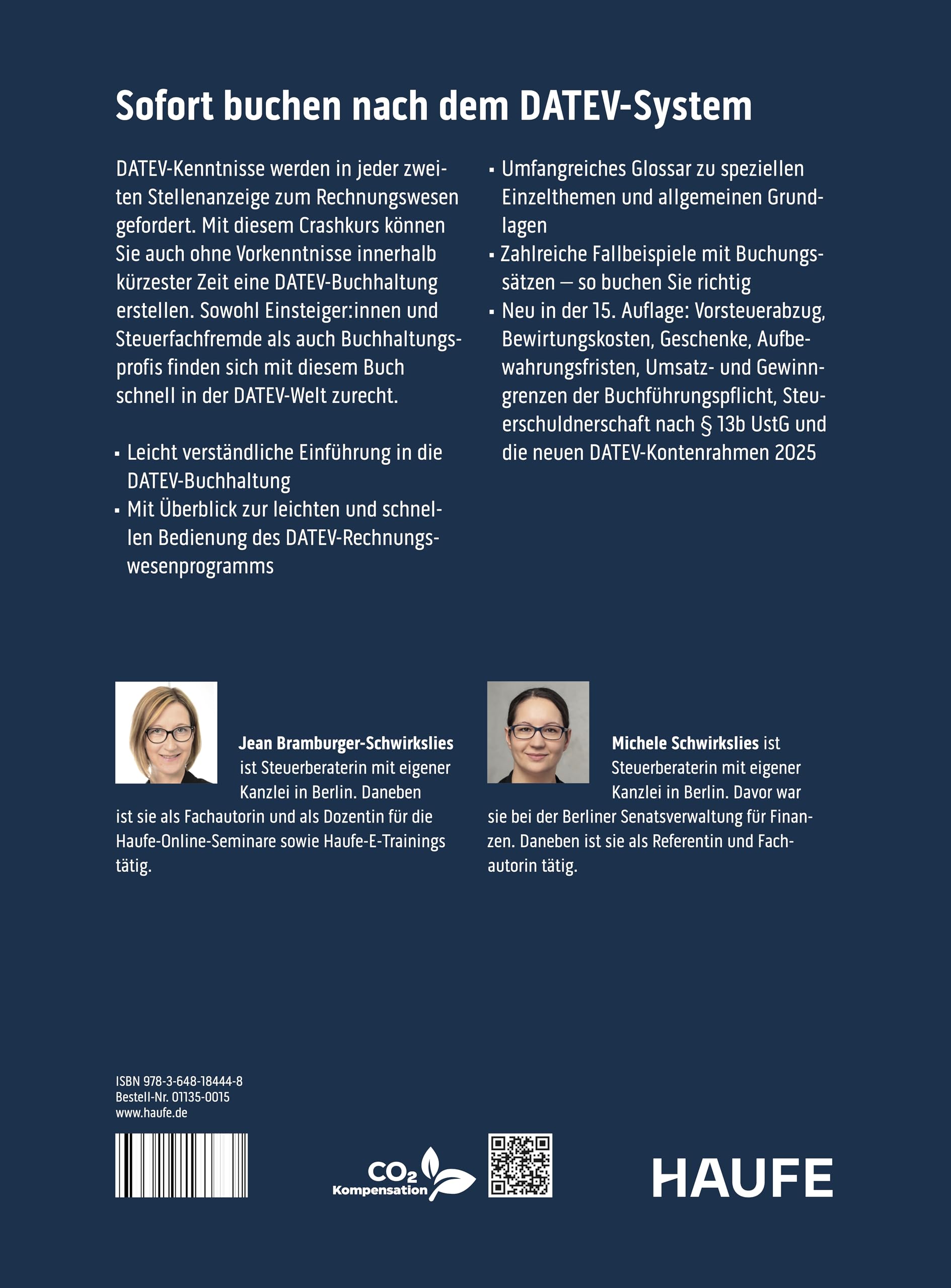 Schnelleinstieg in die DATEV-Buchführung: Sofort buchen nach dem DATEV-System (Haufe Fachbuch)
