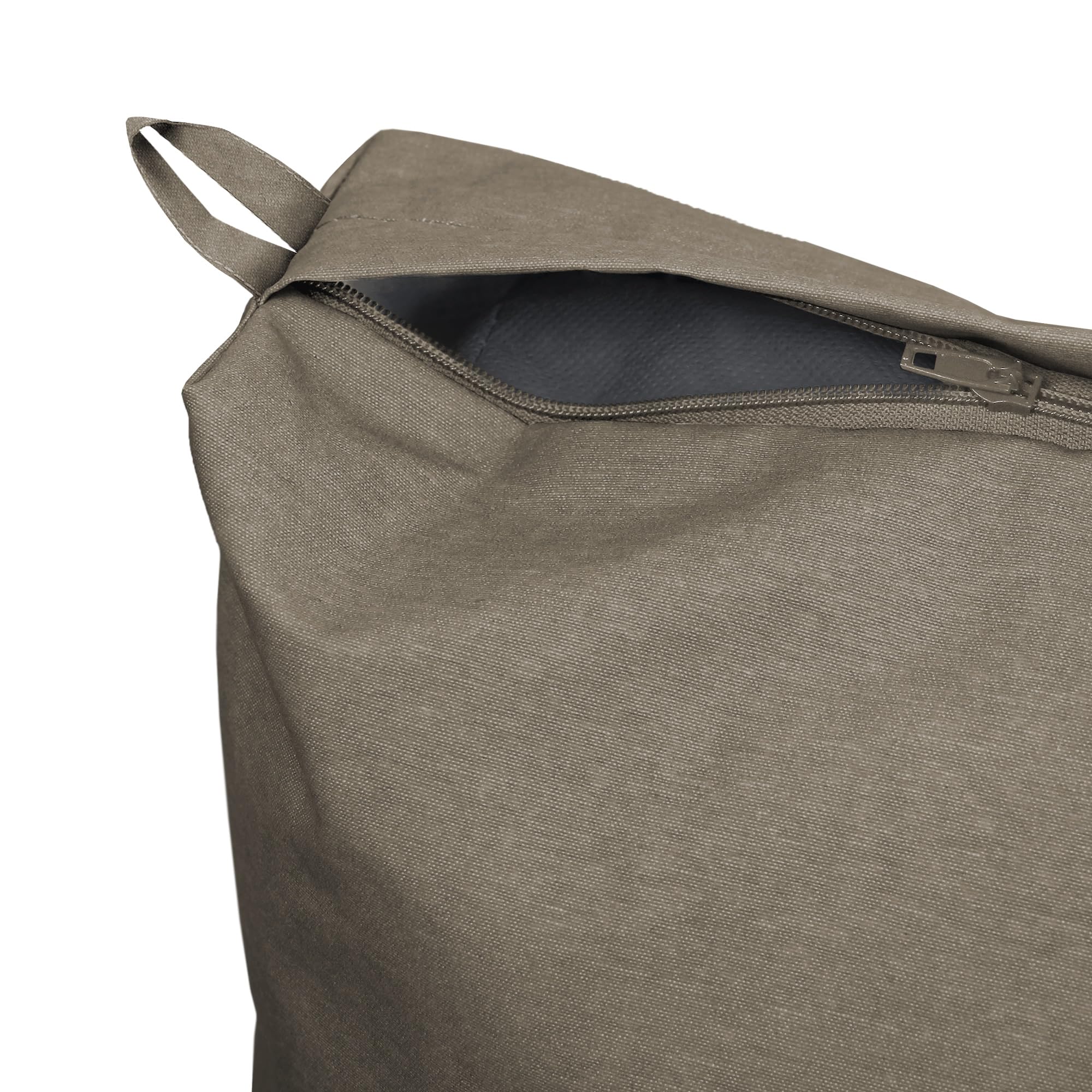 Happers Cuscino da Pavimento Naylim Mate Impermeabile Multifunzione per Esterni, Panca e Pallet - Comfort e Versatilità in un unico Cuscino Sabbia 60x80
