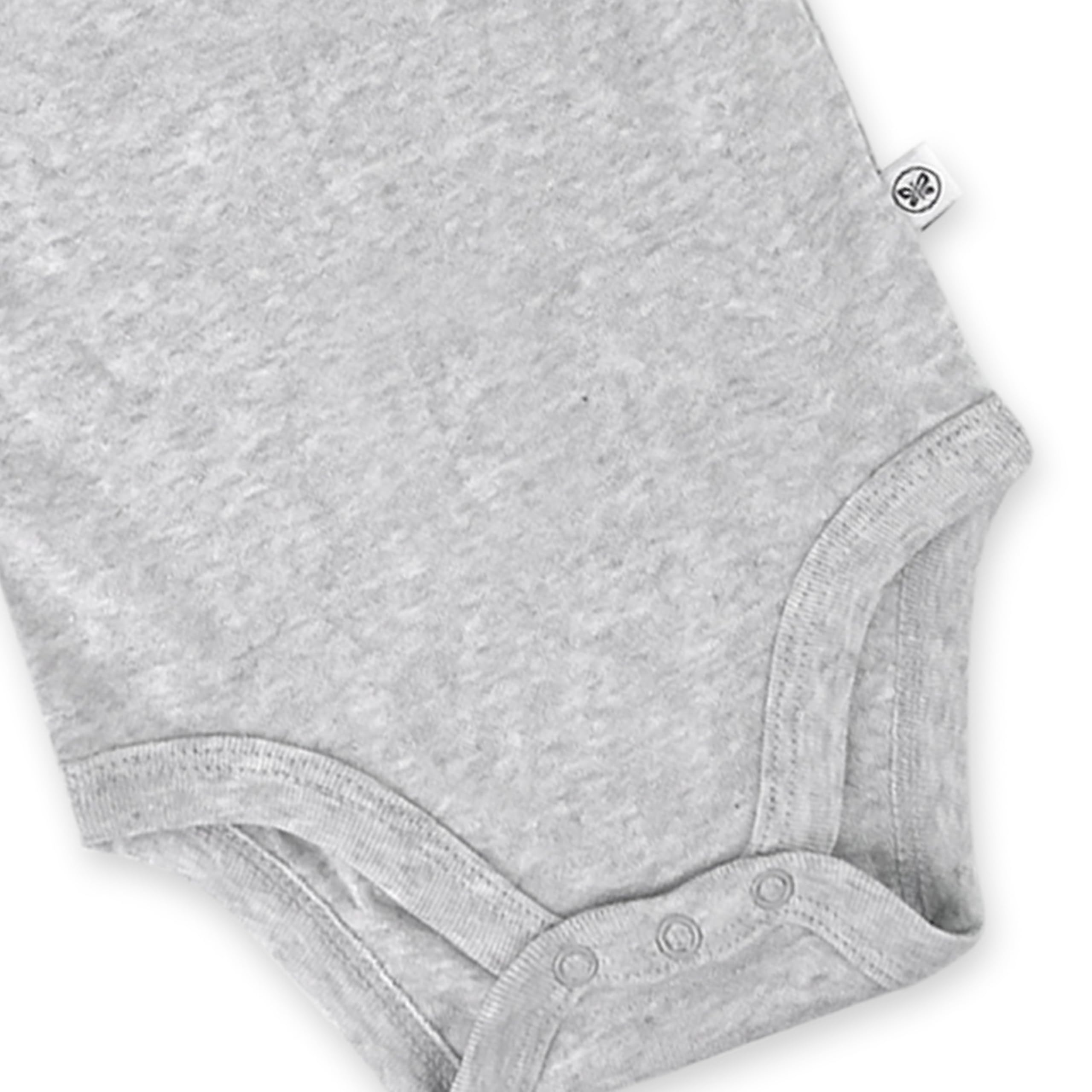 HonestBaby Body de manga larga de algodón orgánico para bebé, paquete de 5