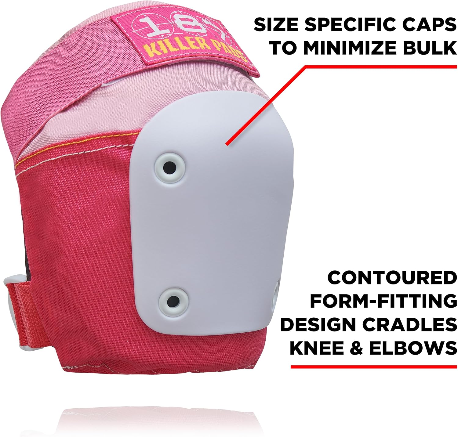 Triple Eight 187 Killer Pads Six Pack Pad Set, Protective Gear for Elbows, Knees, and Wrists - Ideal for Skateboarding, Roller Skating, and Inline Skating