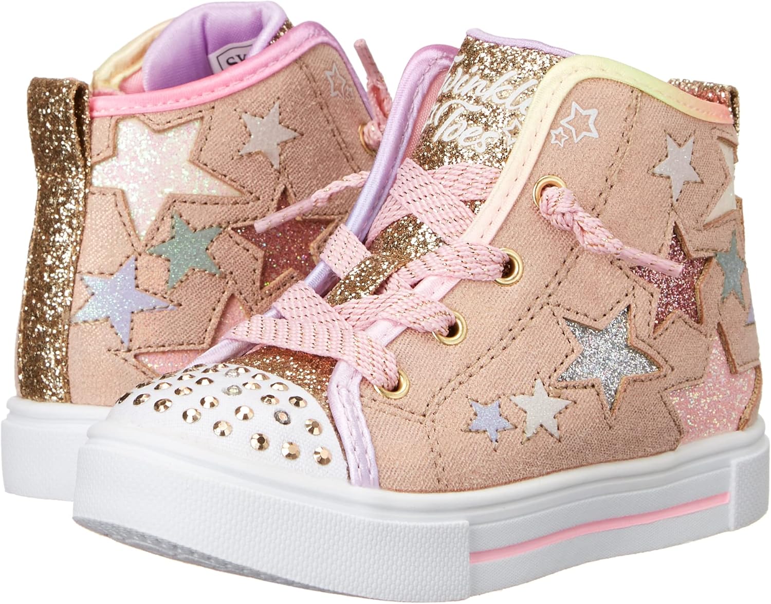  | Skechers Unisex-Child Twinkle Sparks-Star Glitz Sneaker | Sneakers