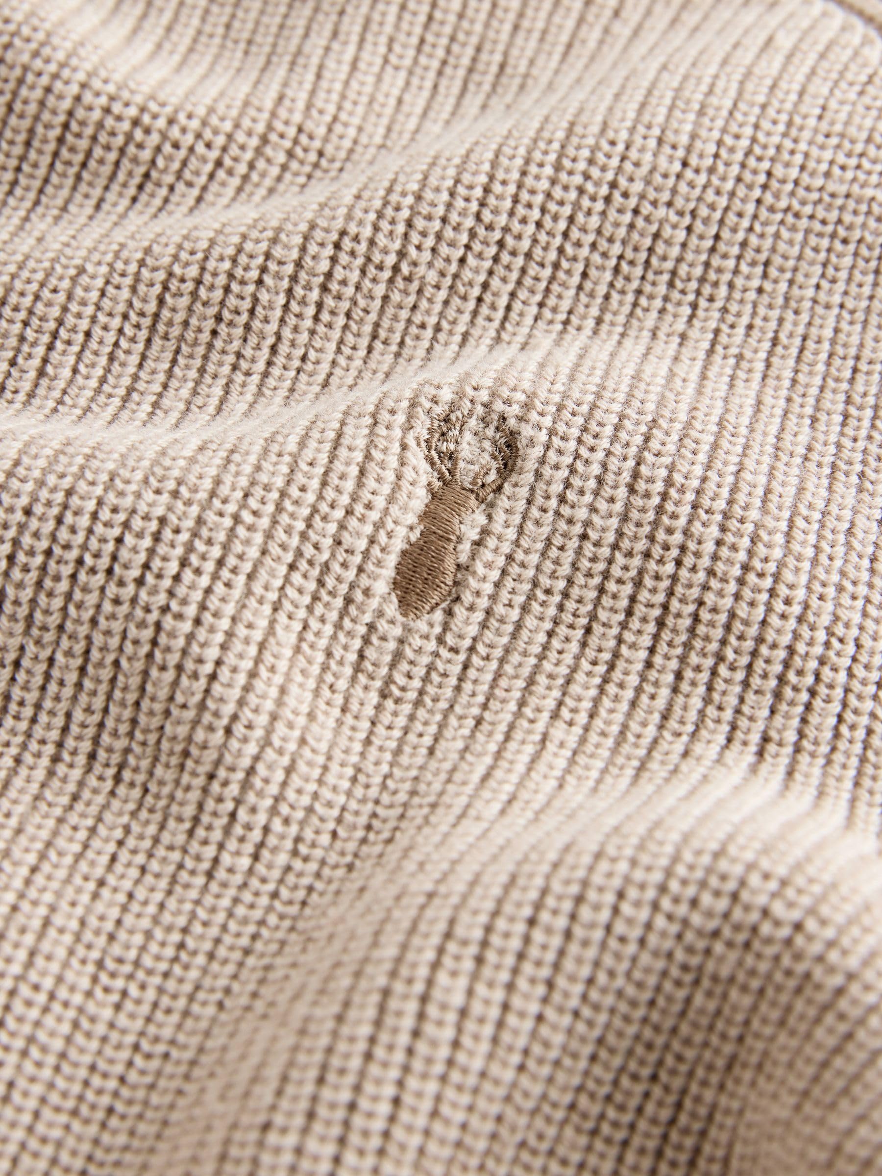 NEXT Jungen Strickpullover mit Rundhalsausschnitt und Hirsch aus Baumwolle 98-176