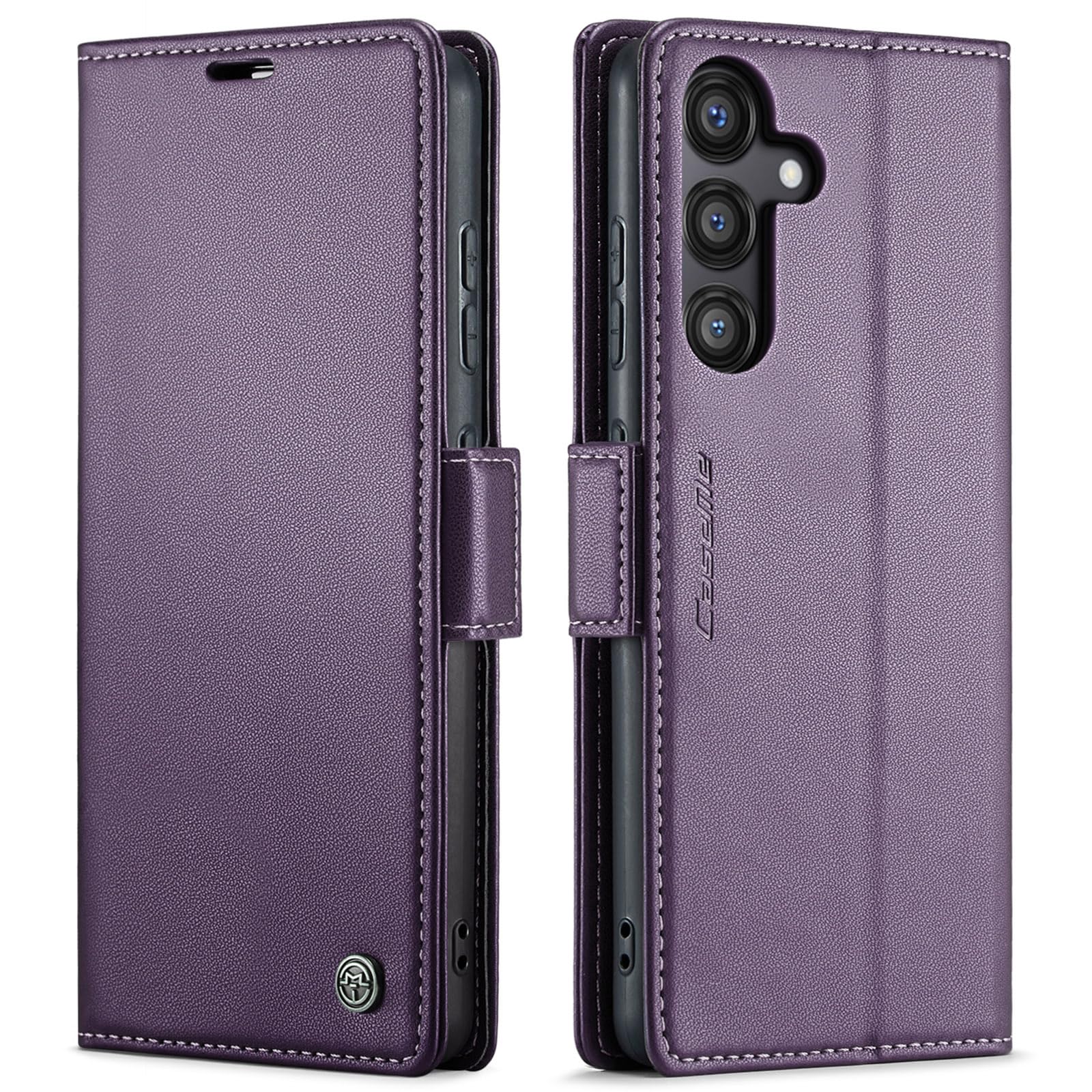 QLTYPRI Wallet Case for Samsung Galaxy A16 4G/5G, Premium PU Leather Magnetic Flip Folio Case with RFID Blocking Credit Card Slots Kickstand