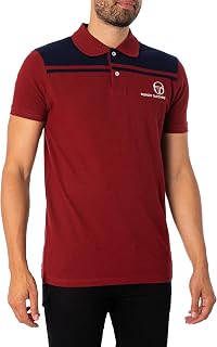 Sergio Tacchini Men's New Young Line Polo Shirt, Red