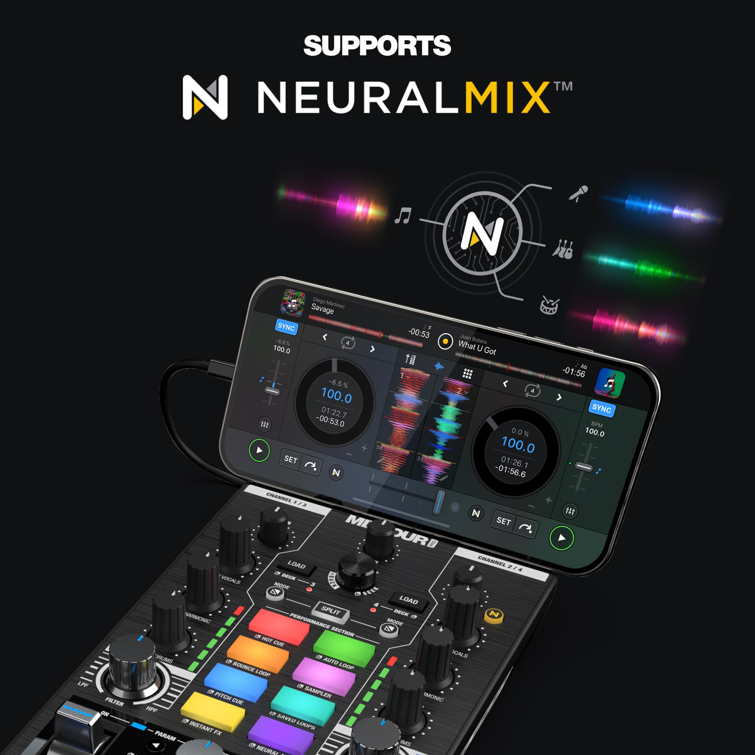 Reloop Mixtour Pro Mikser DJ